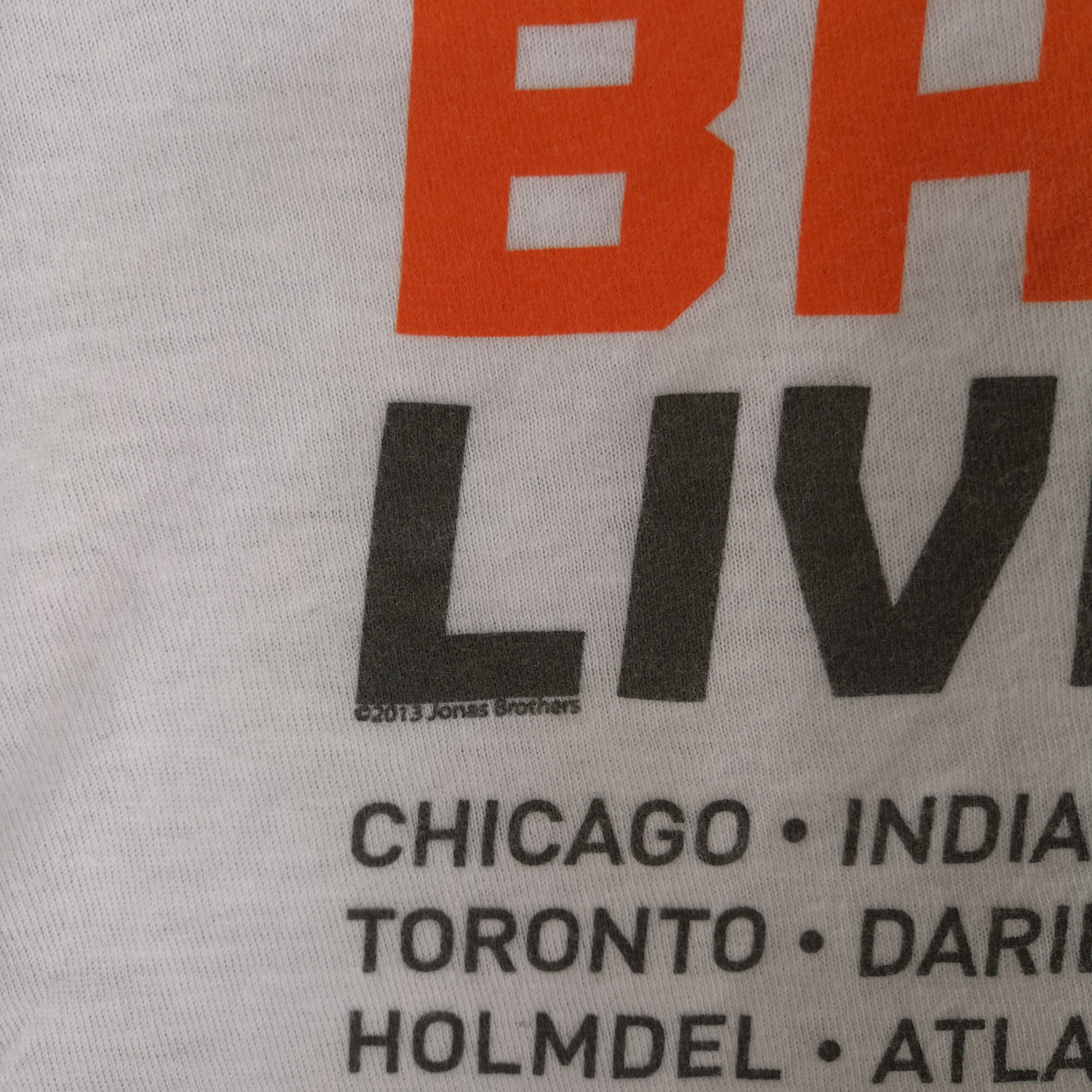 Band Tees Jonas Brothers T-Shirt Live 2013 Tees Size US M / EU 48-50 / 2 - 6 Thumbnail