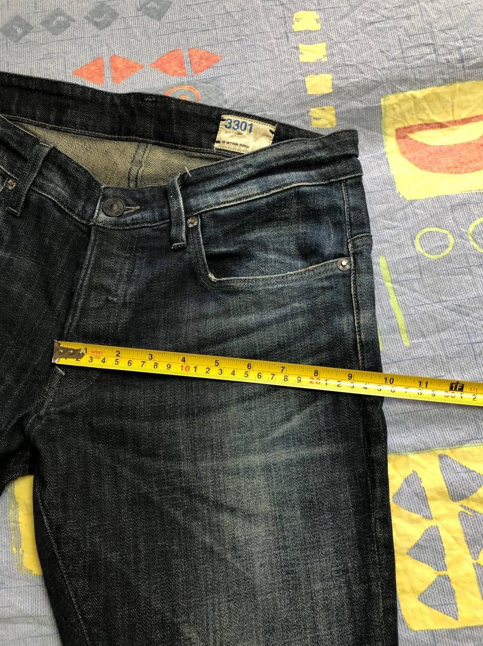 G-Star Vintage G Star Raw Denim Streetwear Jeans Japanese Y2K Size US 34 / EU 50 - 7 Thumbnail