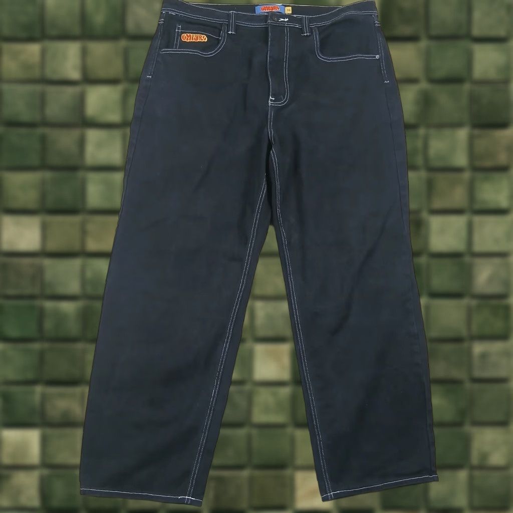 Empyre VINTAGE Empyre Jeans Mens 36x30 Black Baggy JNCO Y2K Shirt? Size US 36 / EU 52 - 1 Thumbnail