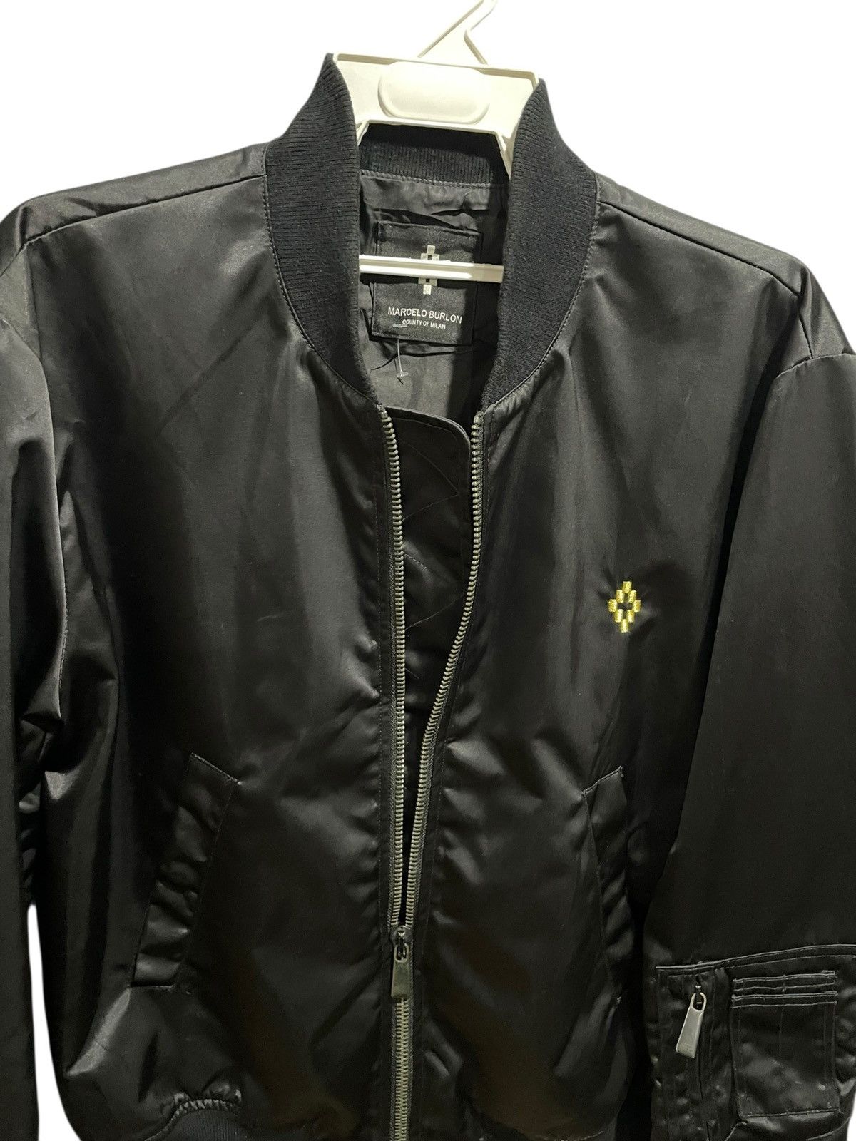 Marcelo Burlon Marcelo Burlon Military Bomber Jacket Size US S / EU 44-46 / 1 - 18 Thumbnail