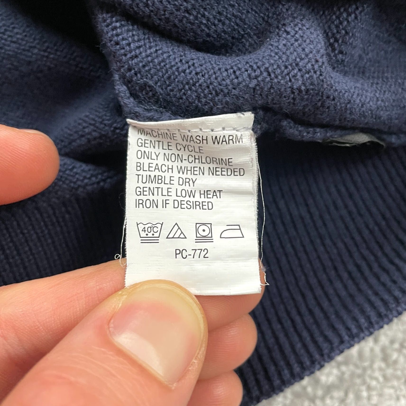 Izod IZOD Argyle Sweater Mens Large Blue Crew Neck Stretch Knit Pullover Size US L / EU 52-54 / 3 - 6 Thumbnail