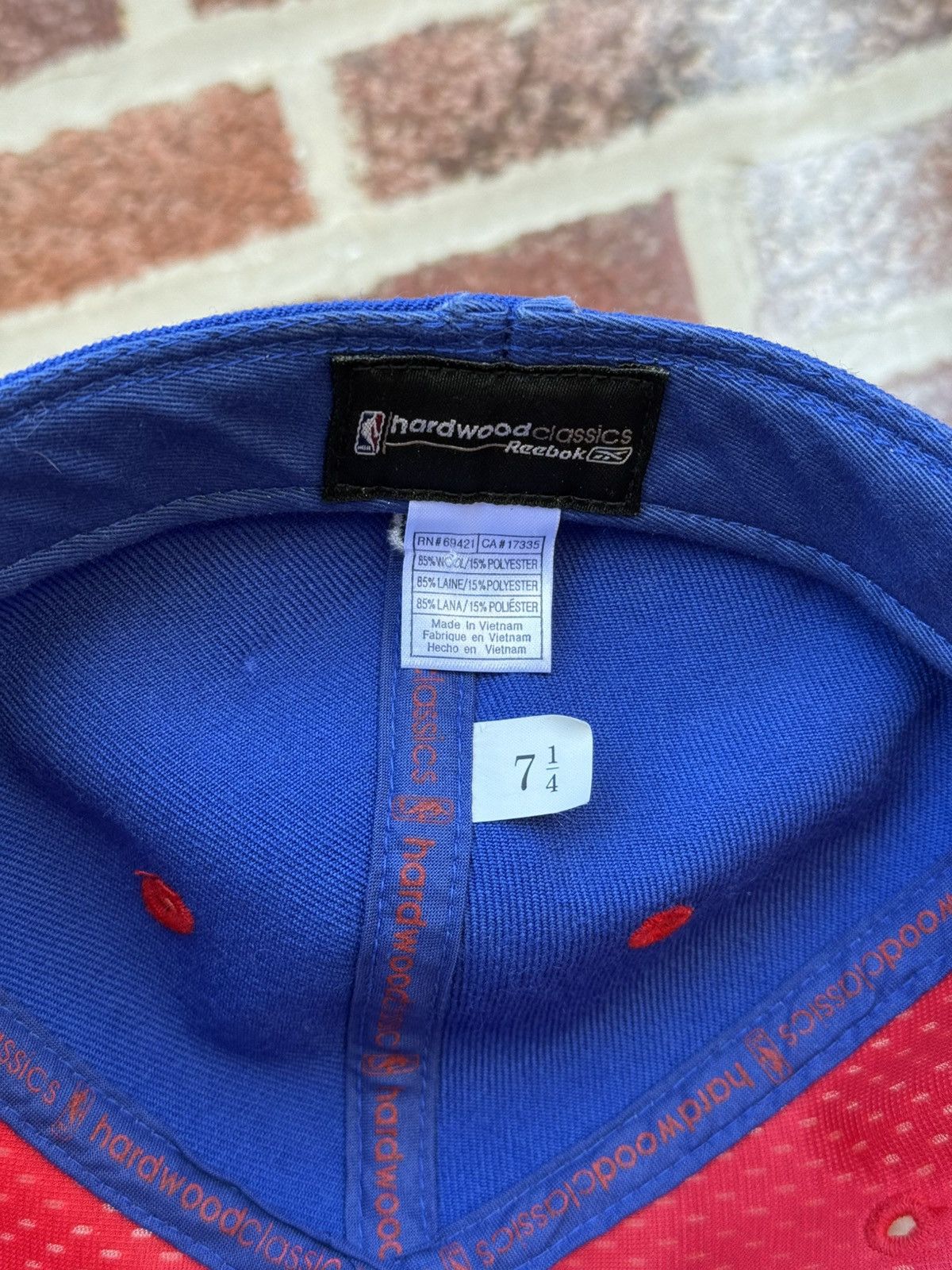 NBA × Reebok Vintage 00’s Reebok X NBA Washington Bullets Snapback Hat Size ONE SIZE - 11 Thumbnail