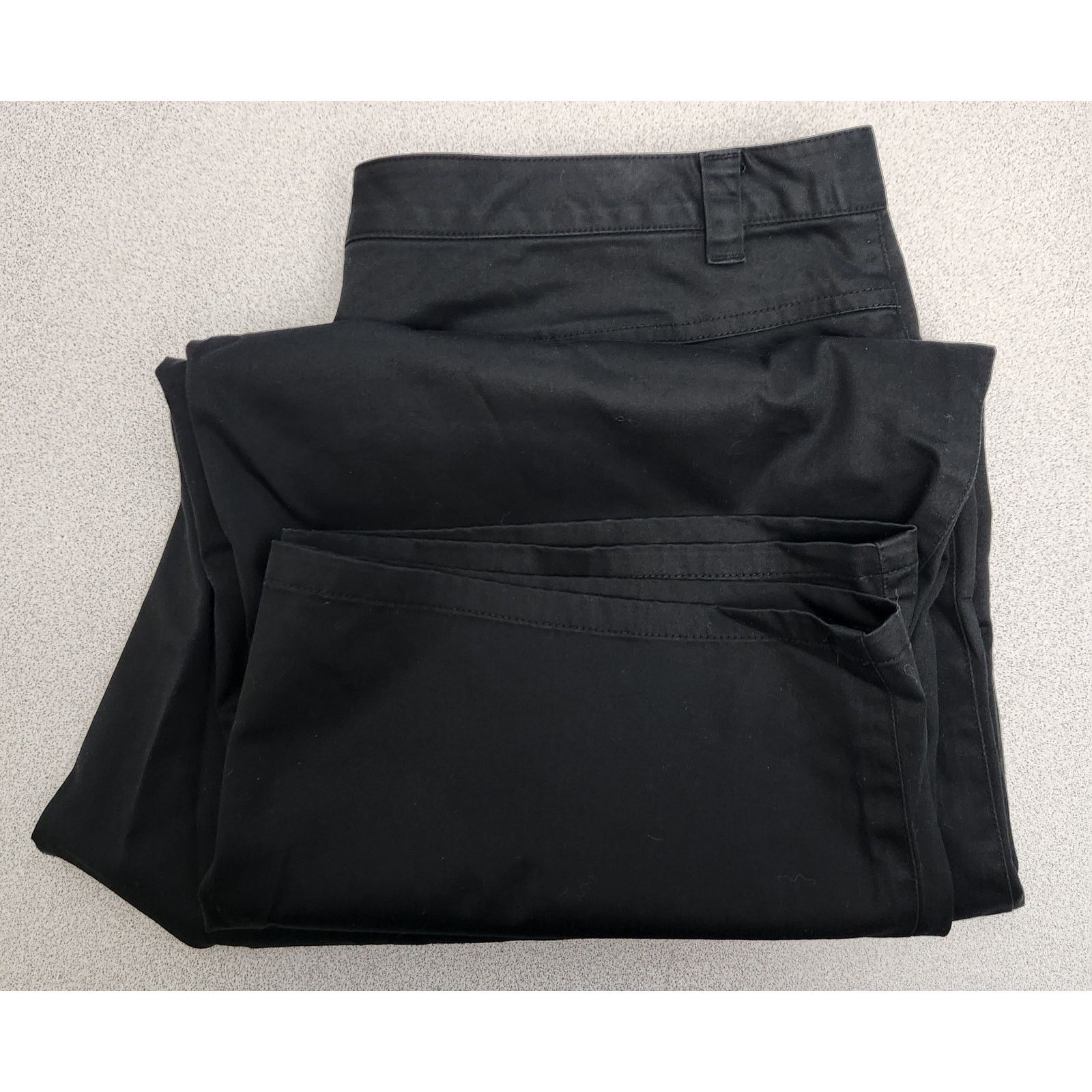 Other Kate Hill Casual Black Flat Front Ankle Pants 16 Size 38" / US 16 / IT 52 - 6 Thumbnail