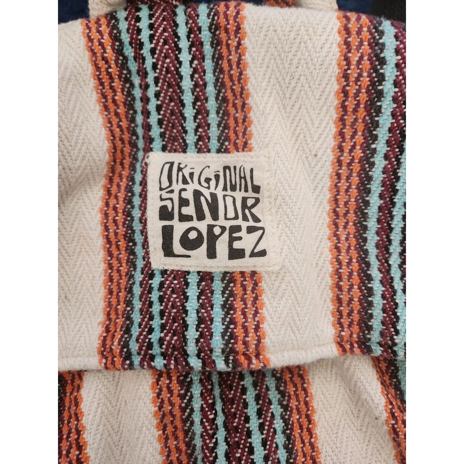Other Original Senor Lopez Baja Unisex Velcro Oversized Back Pack Size ONE SIZE - 2 Thumbnail