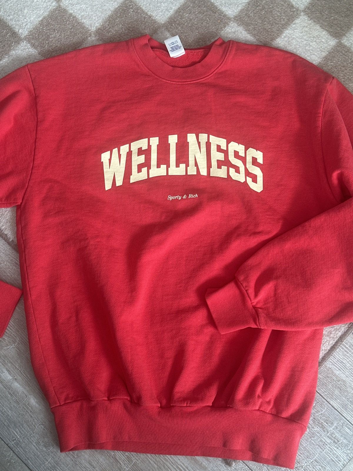 Sporty & Rich Sporty & Rich WELLNESS Sweatshirt Pullover Size M Size US M / EU 48-50 / 2 - 3 Thumbnail
