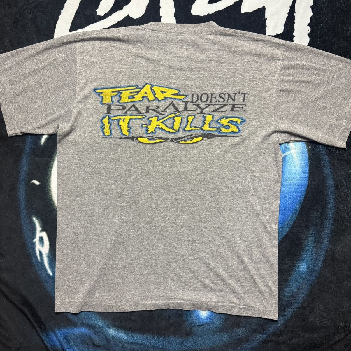 No Fear × Vintage 90's No Fear Tee Size US XL / EU 56 / 4 - 7 Thumbnail