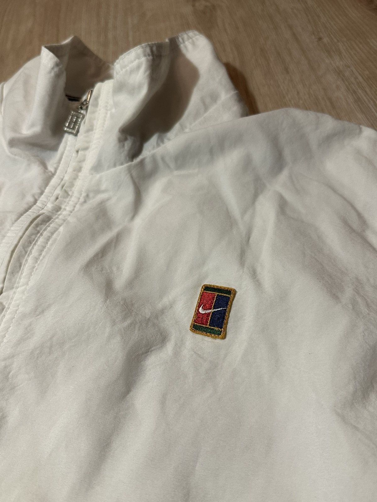 Nike Vintage Nike Challenge Court White Vest Size US M / EU 48-50 / 2 - 3 Thumbnail