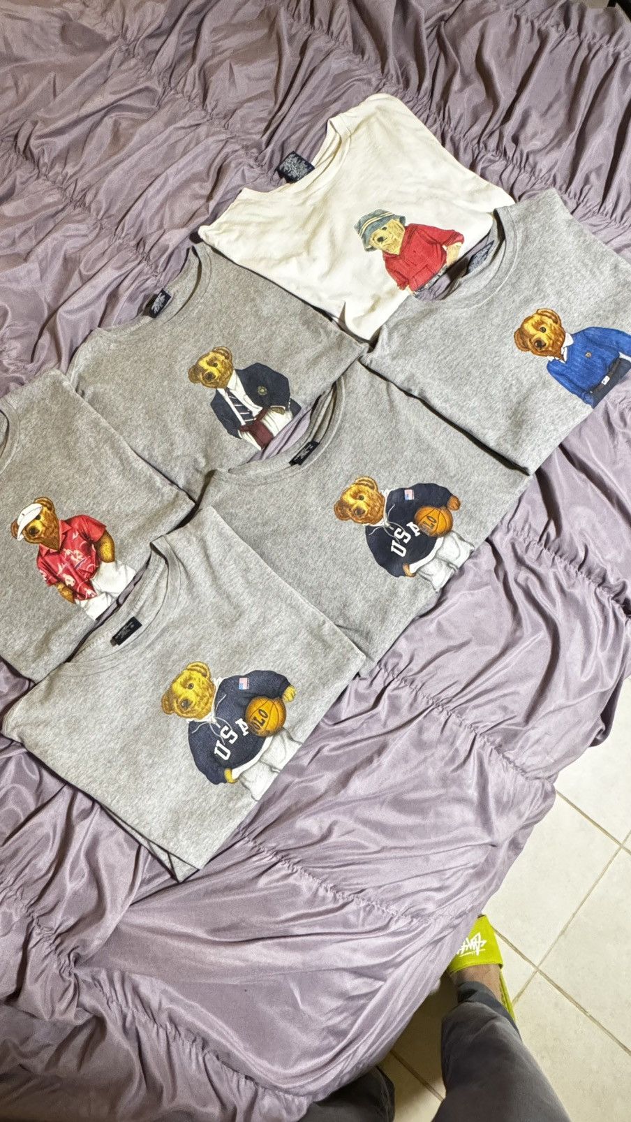 Ralph Lauren (6) Vintage Ralph Lauren x Polo Bear T Shirts Lot Size US L / EU 52-54 / 3 - 2 Thumbnail
