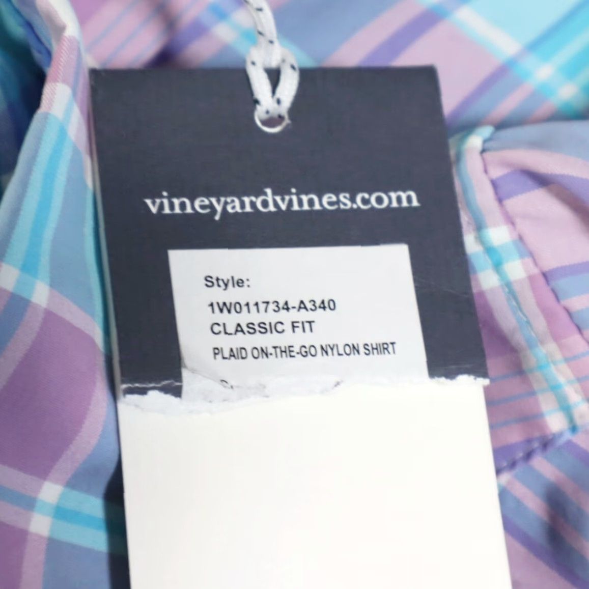 Vineyard Vines Vineyard Vines OTG Performance Nylon Plaid Button Down Shirt Men's S Size US S / EU 44-46 / 1 - 6 Thumbnail