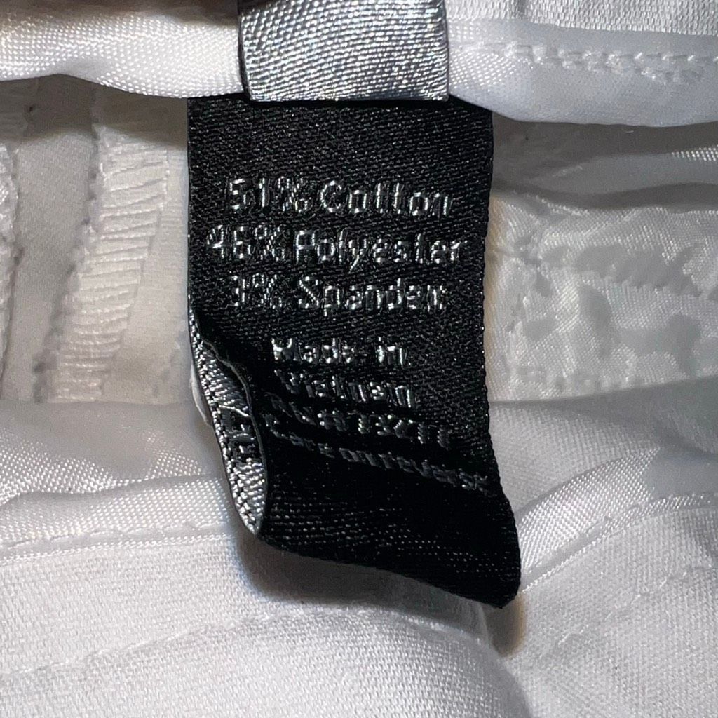 Apt. 9 Apt. 9 White Capri Cropped Trouser Pants, Back Slit Pockets, Size 28" / US 6 / IT 42 - 10 Thumbnail