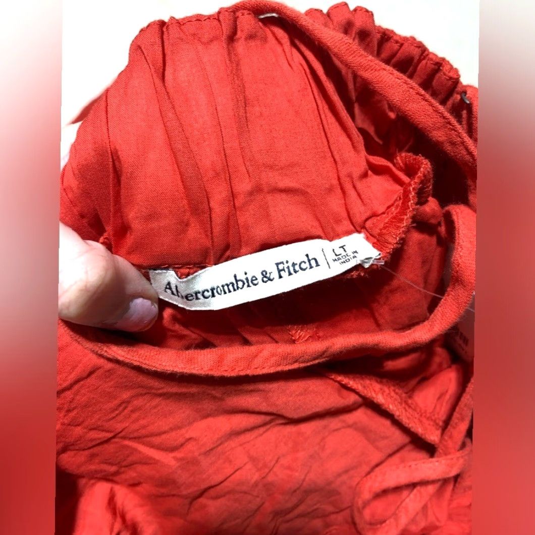 Abercrombie & Fitch Abercrombie & Fitch Maxi Dress NWT LT Large Regular Red Women Dress Maxi NWT L Red Women Size L / US 10 / IT 46 - 6 Thumbnail