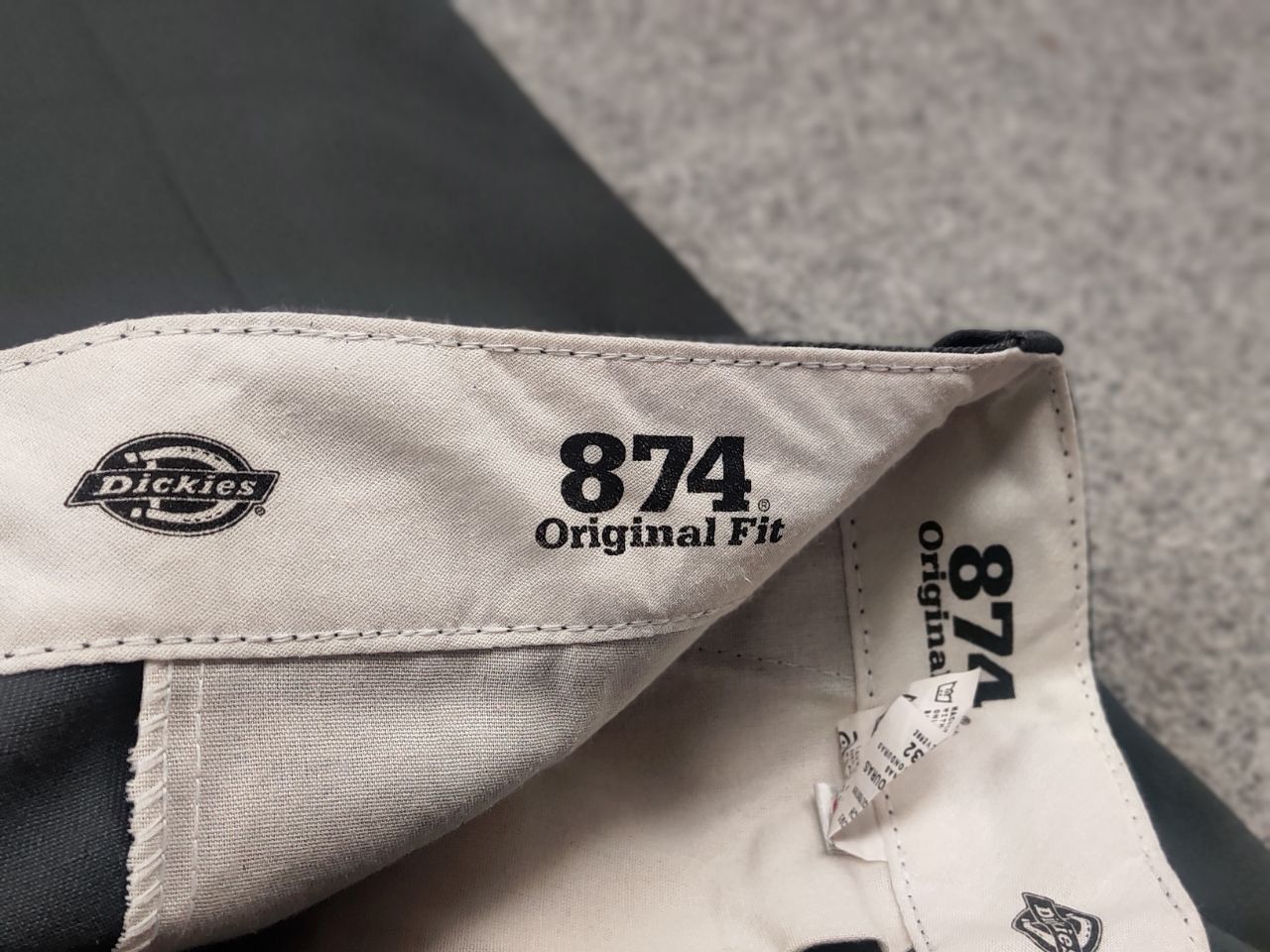 Dickies Vintage Dickies 874 Original Fit Dark Gray Trouser Pants Size US 36 / EU 52 - 7 Thumbnail