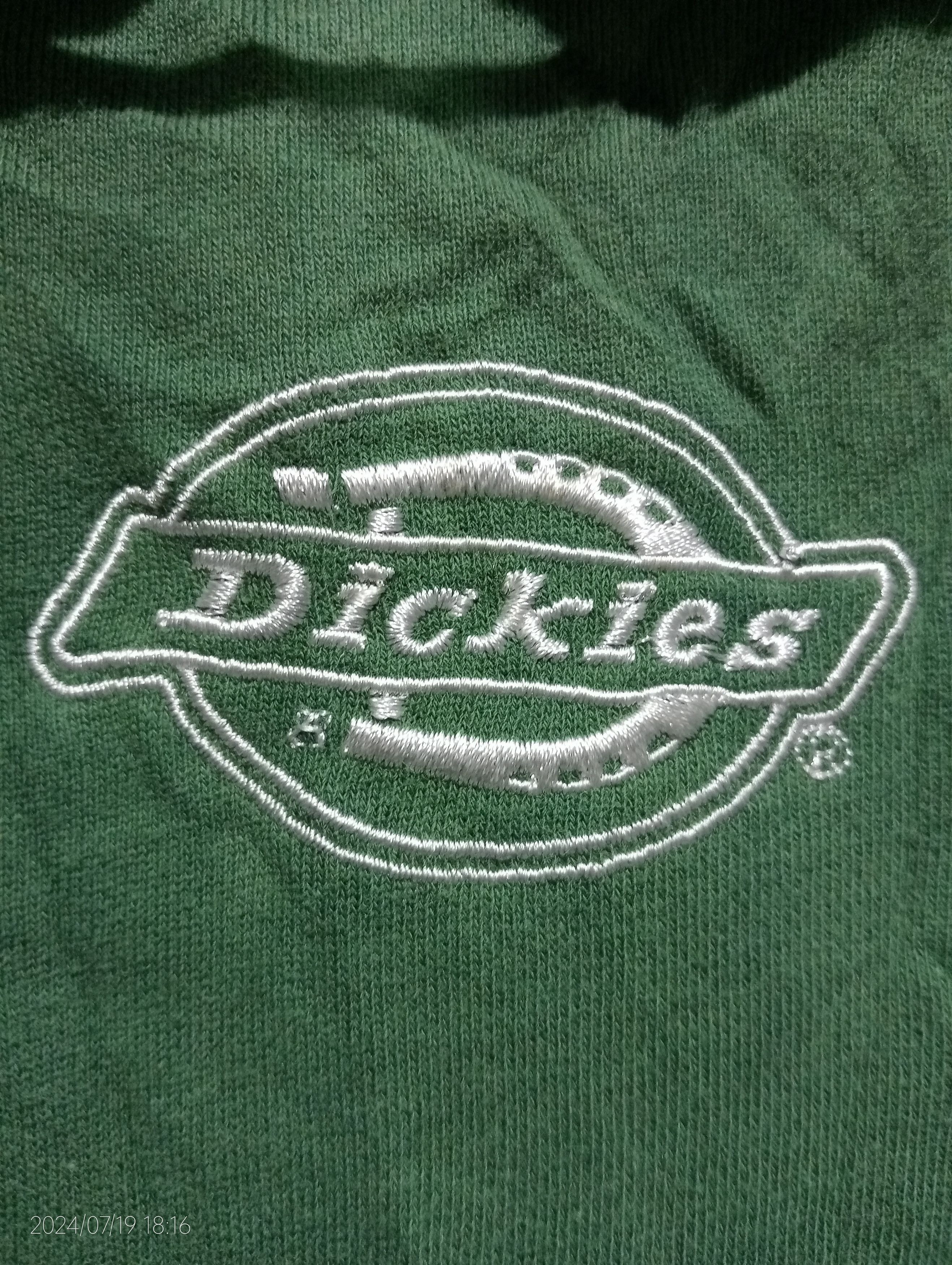 Dickies Vintage Dickies Work Clothing Pullover Green Hoodie Size US L / EU 52-54 / 3 - 4 Thumbnail