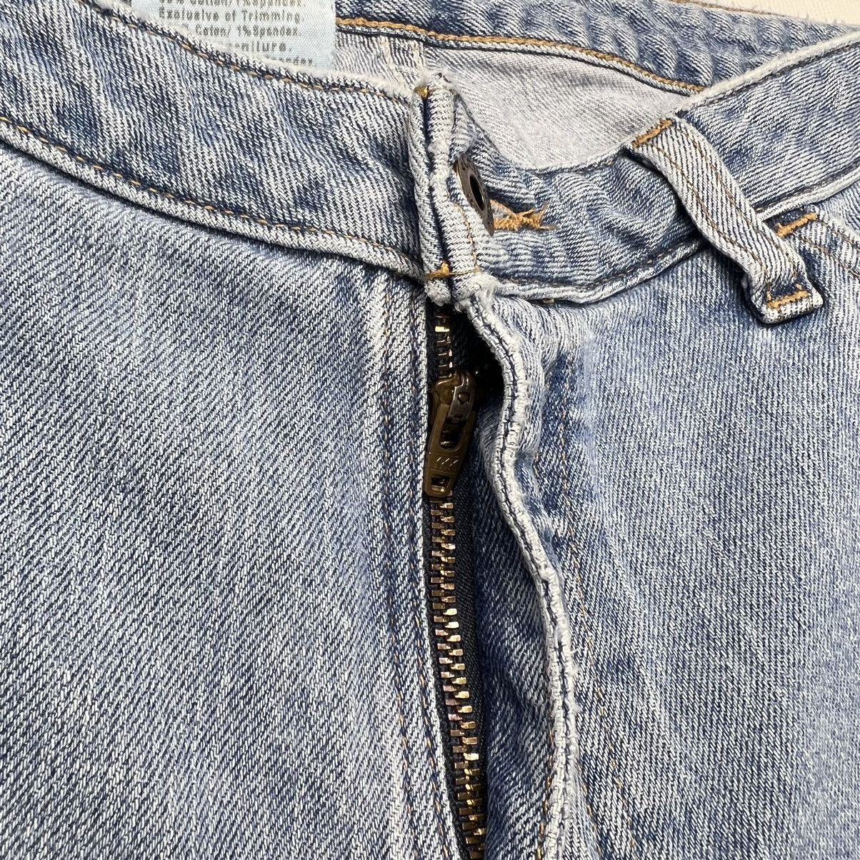 Carhartt Carhartt Jeans 14X32 Curvy Fit Blue Denim Washed Faded Worn Size 36" / US 14 / IT 50 - 7 Thumbnail
