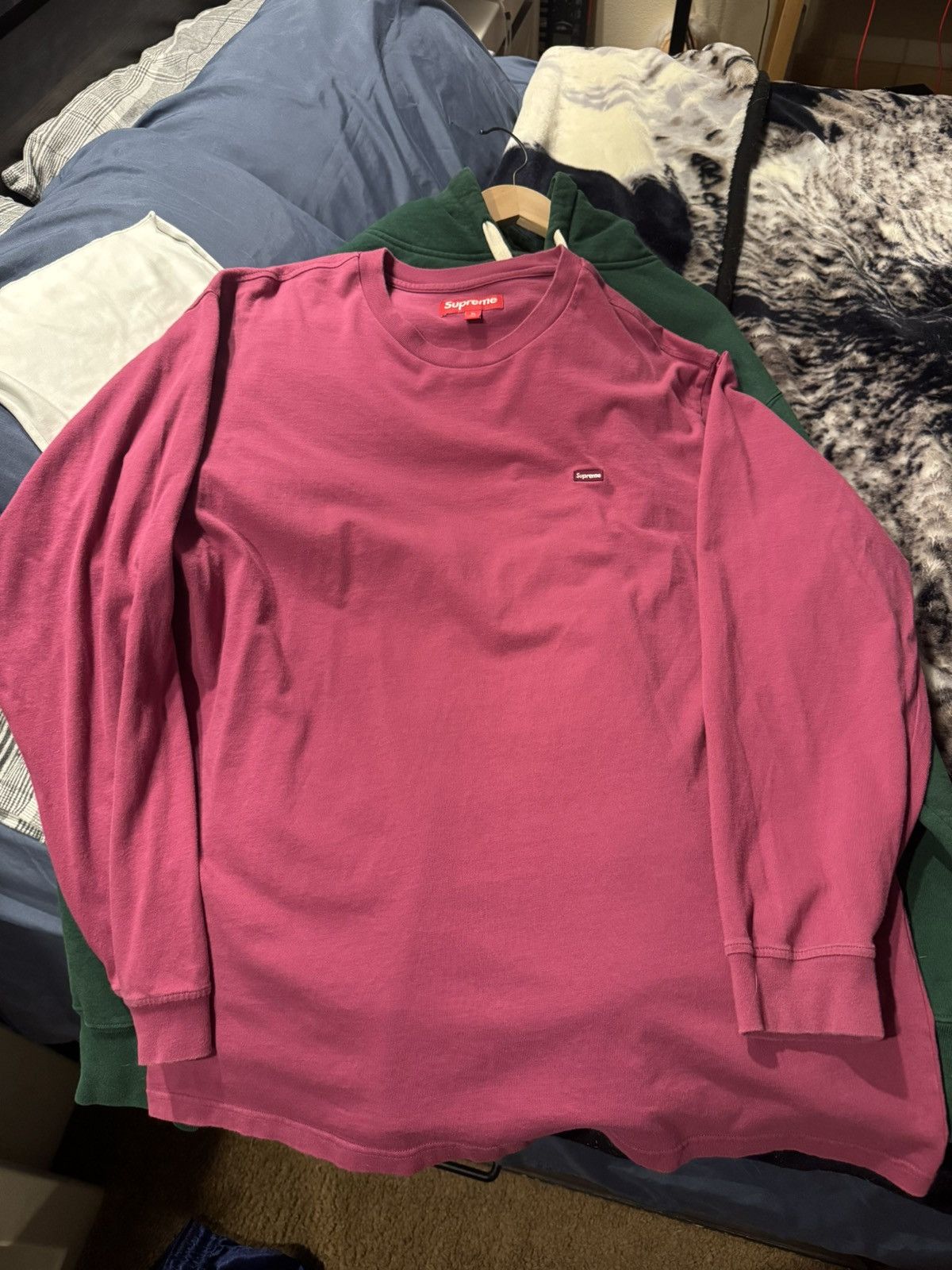 Supreme Supreme Small Box L/S XL Size US XL / EU 56 / 4 - 5 Thumbnail