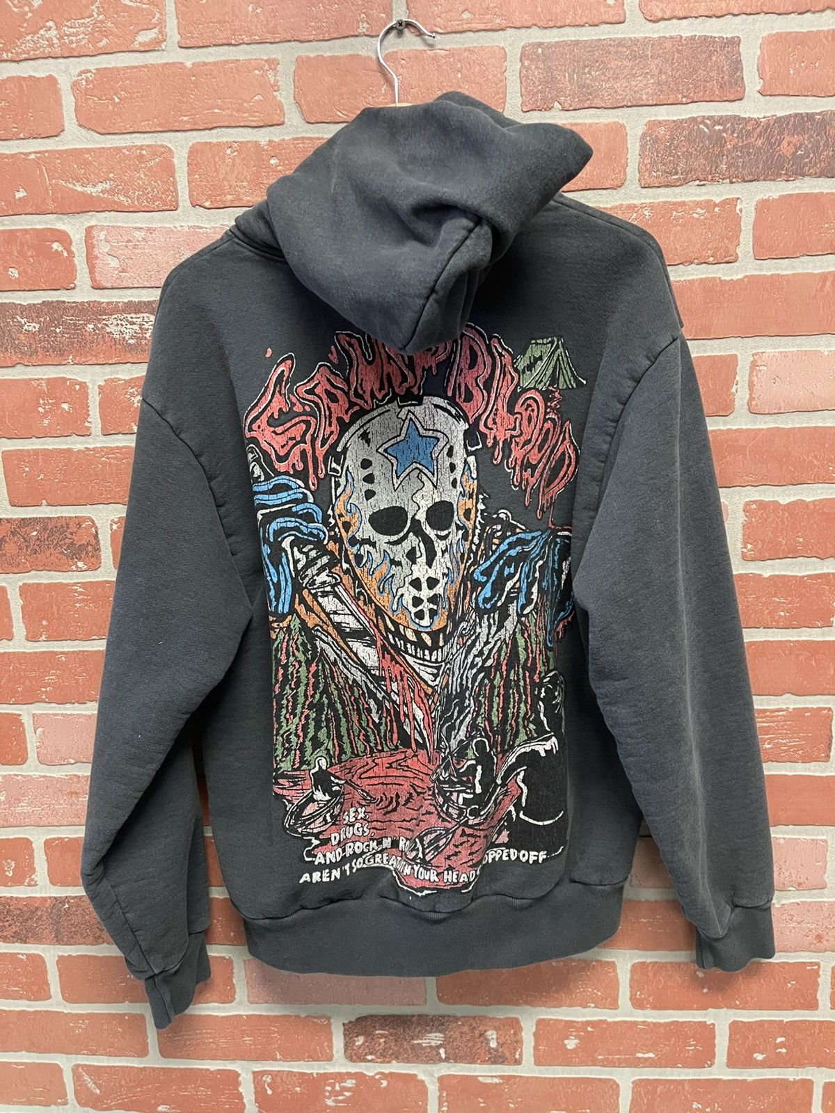 Warren Lotas Size M - Warren Lotas “Camp Blood” Hoodie Grey Very Clean! Size US M / EU 48-50 / 2 - 6 Thumbnail