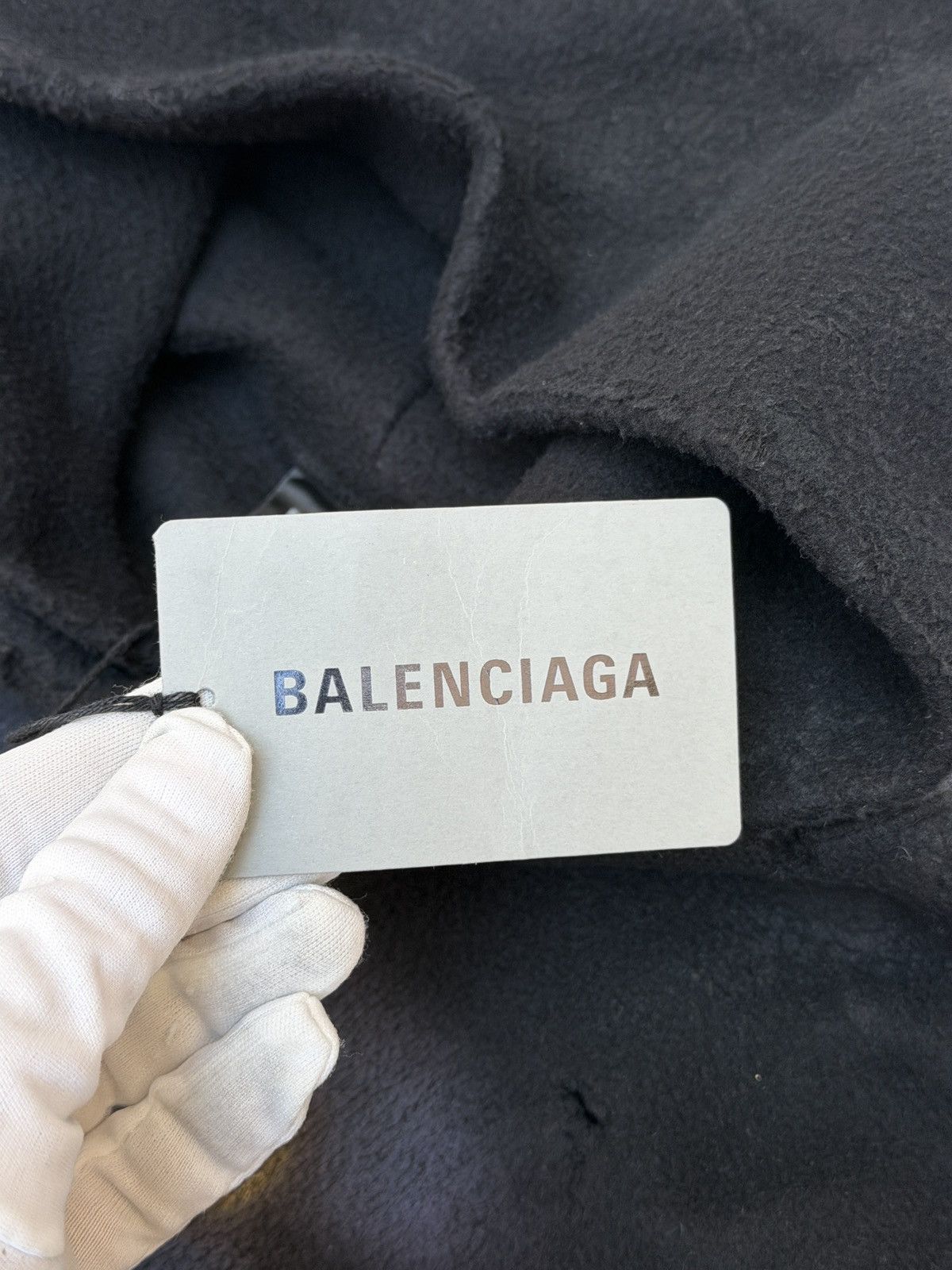 Balenciaga Balenciaga Paris Moon Fleece Oversized Hoodie Size US S / EU 44-46 / 1 - 15 Thumbnail