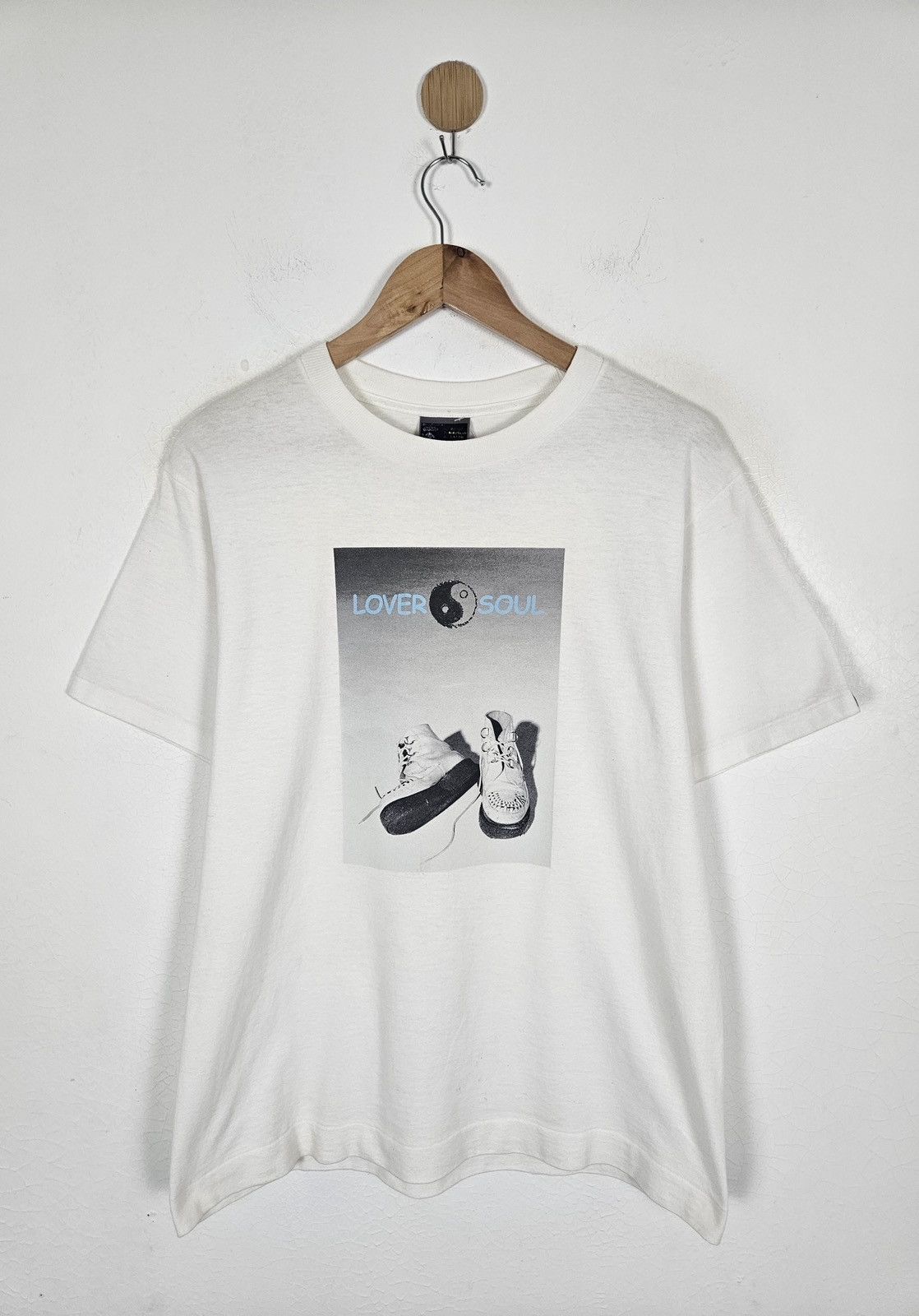 Bape A Bathing Ape BAPE Lover Soul yinyang tee Shirt Size US M / EU 48-50 / 2 - 1 Thumbnail