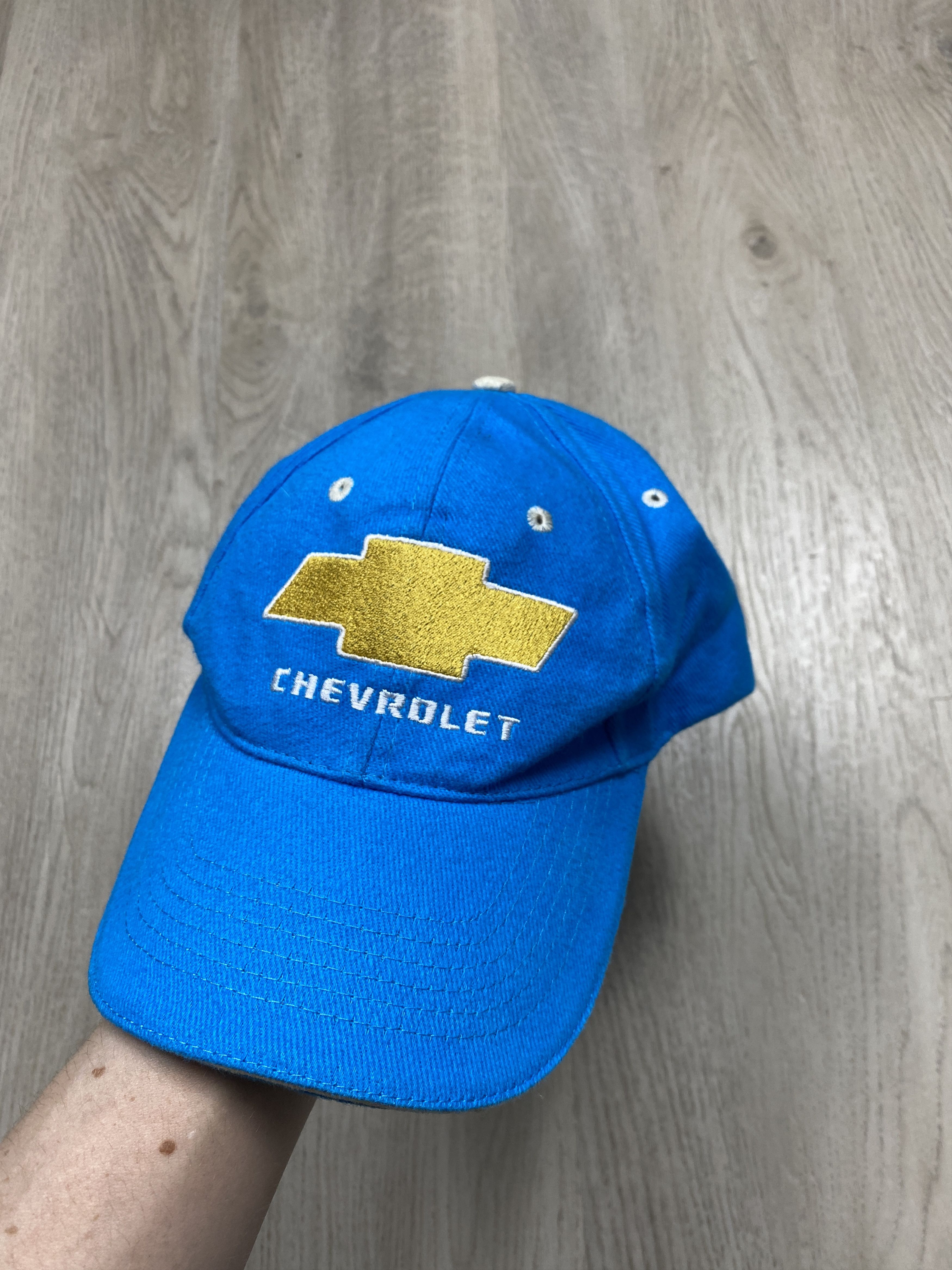 Vintage Chevrolet Vintage Mens Hat Cap Racing Size ONE SIZE - 1 Thumbnail