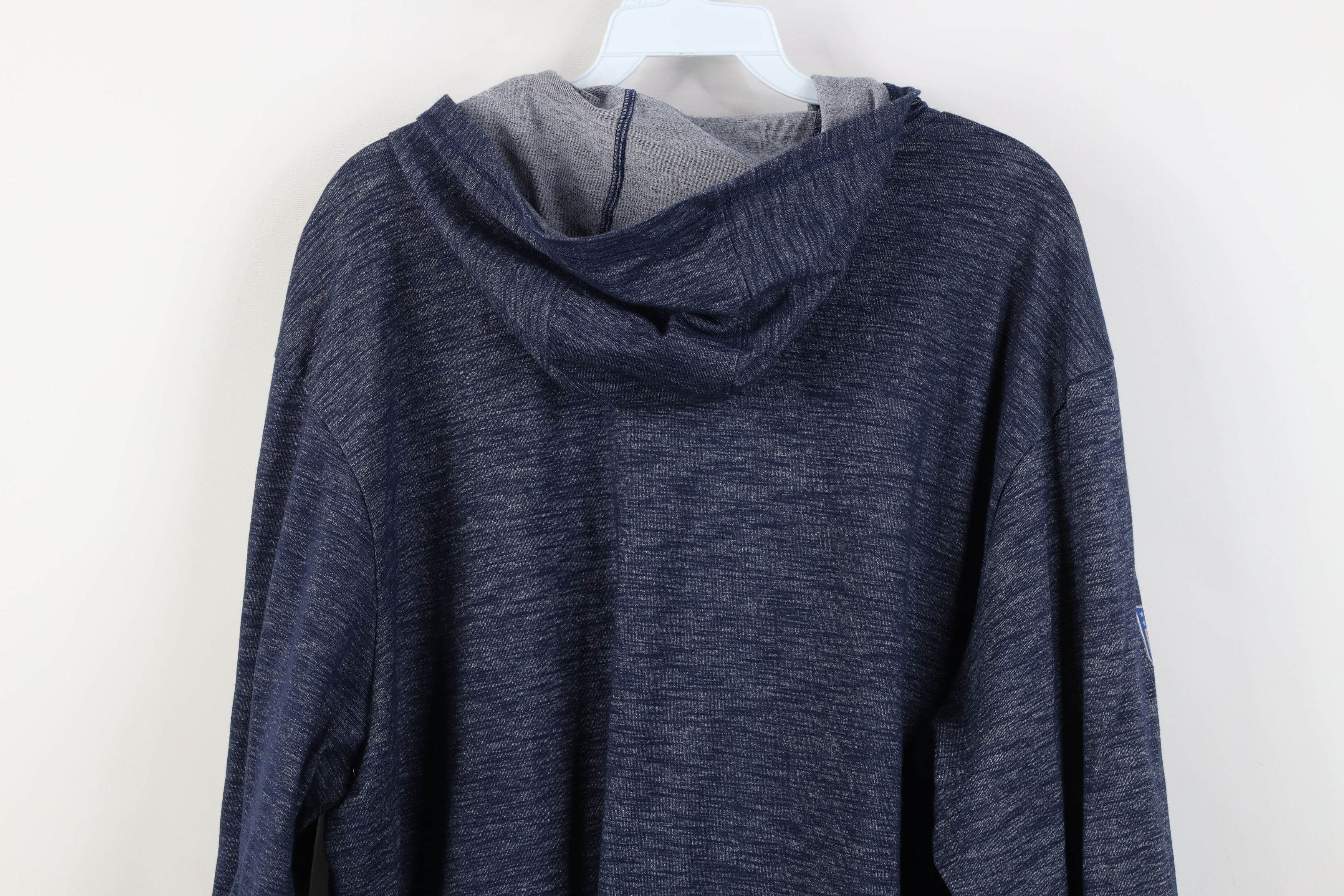 Nike Nike On Field Seattle Seahawks Football Hooded T-Shirt Blue Size US XXL / EU 58 / 5 - 13 Thumbnail
