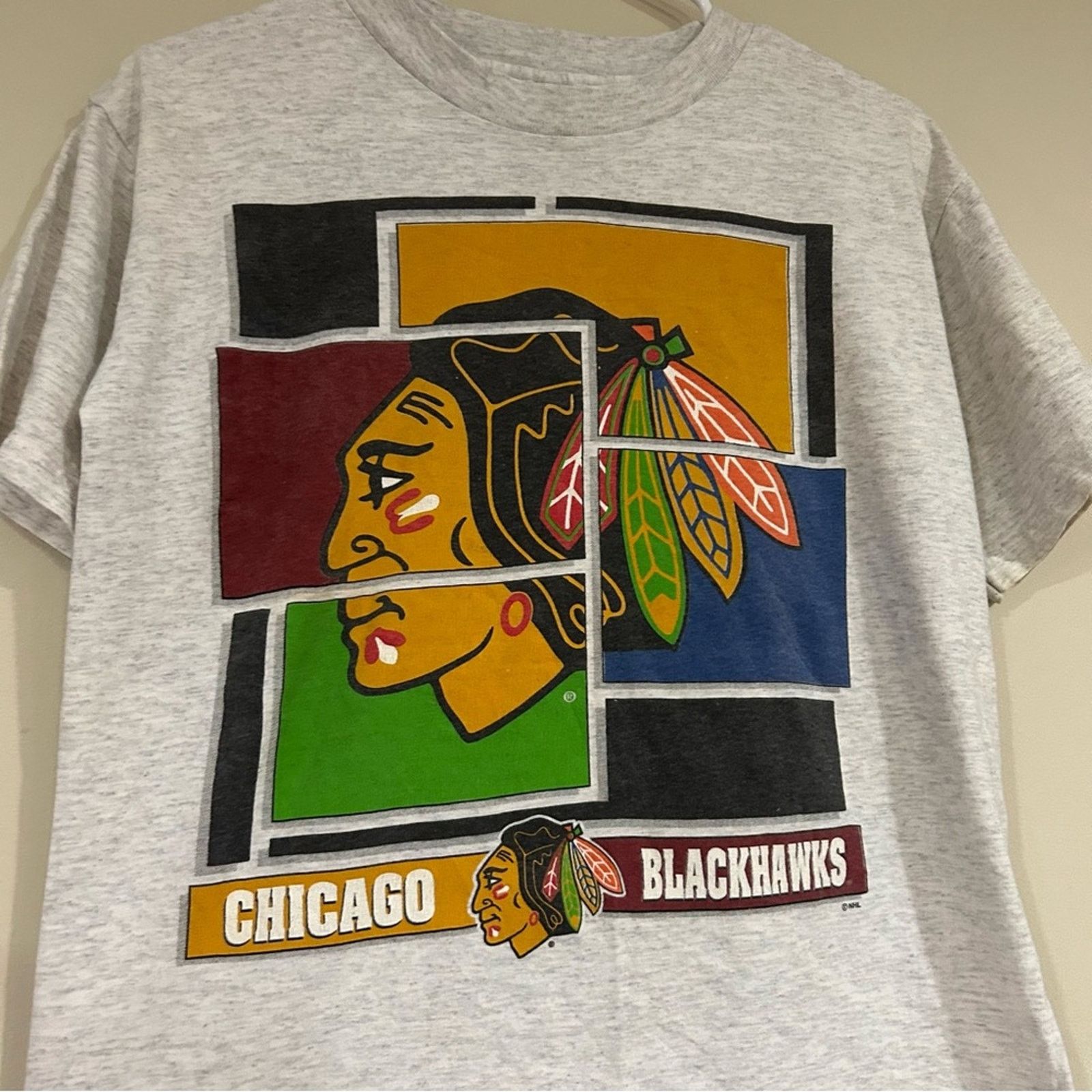 Salem Sportswear Vintage Chicago Blackhawks Hockey Shirt Size US S / EU 44-46 / 1 - 3 Thumbnail