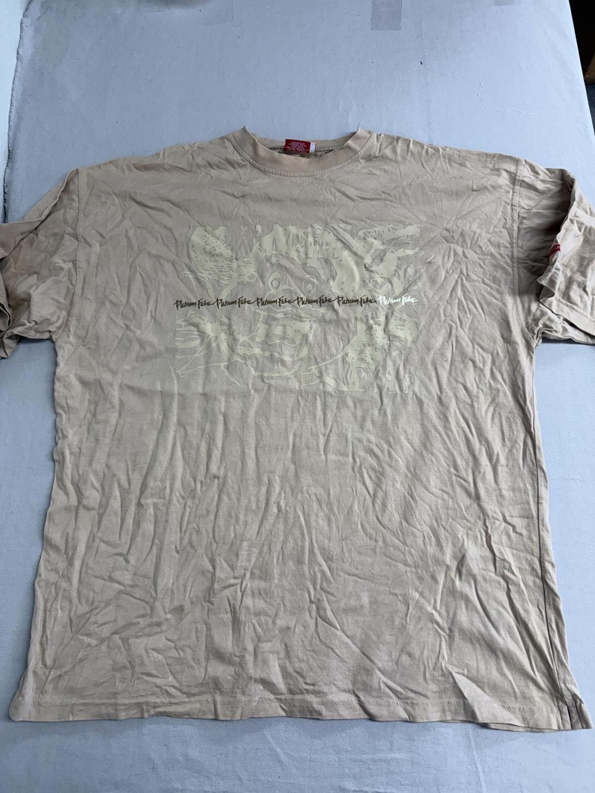 XMI Platinum Fat Albert Cartoon T-shirt - Platinum Fubu Tee XXL Size US XXL / EU 58 / 5 - 1 Thumbnail