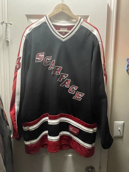 Supreme Supreme Scarface hockey Jersey XL | Grailed