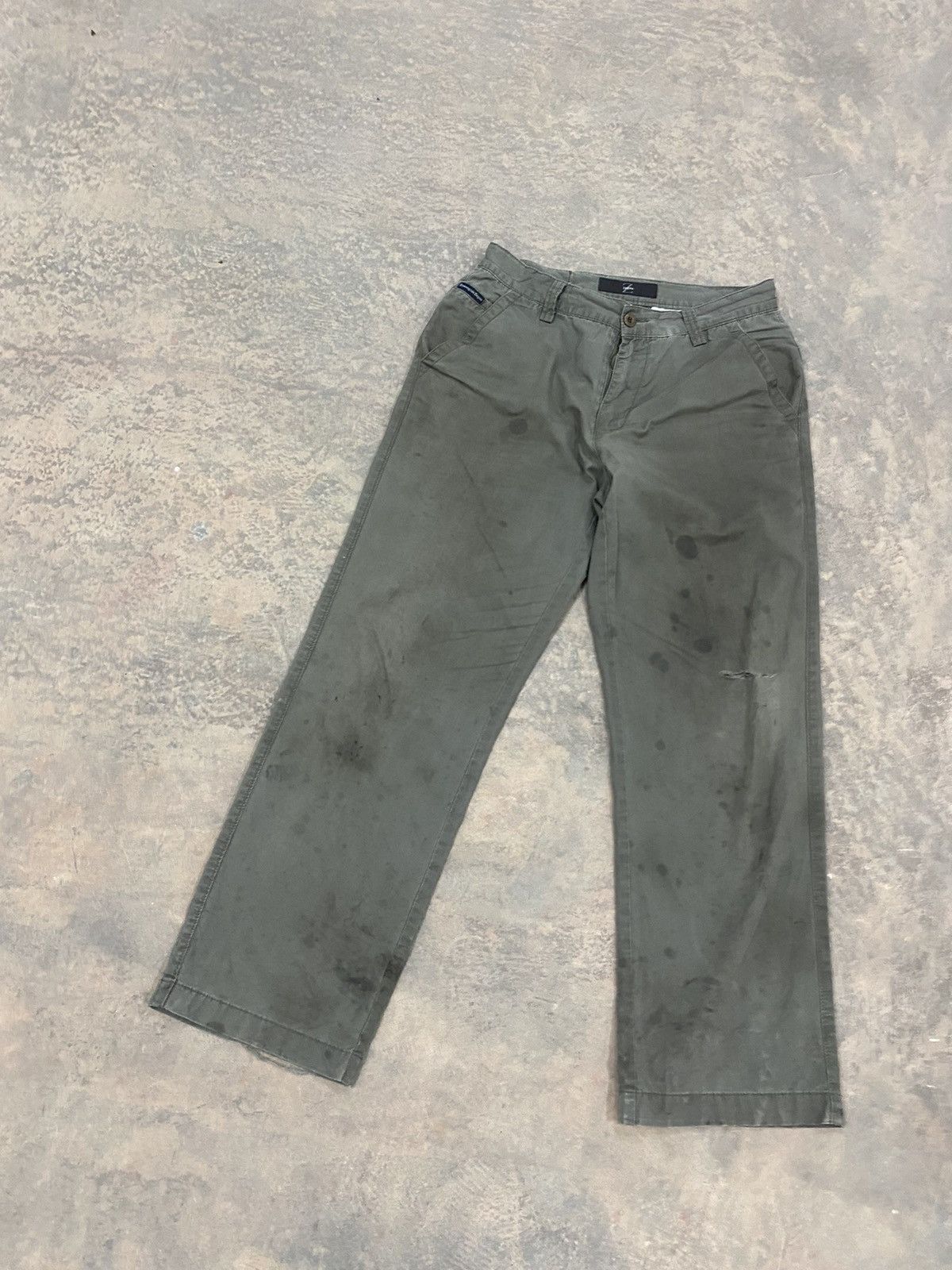 Ermenegildo Zegna ZEGNA DISTRESSED PANTS 90s Size US 30 / EU 46 - 3 Thumbnail