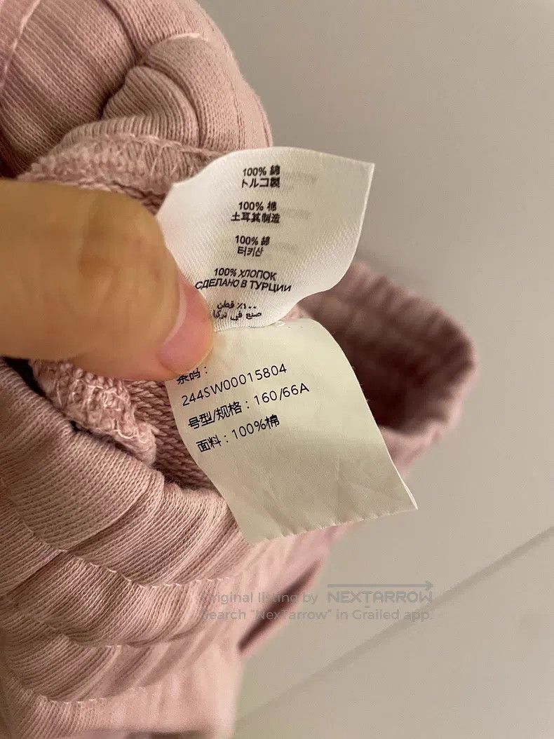 Dries Van Noten Dries Van Noten size:S Pink Cotton Ultra High-Waisted Wide Size 22" - 5 Thumbnail
