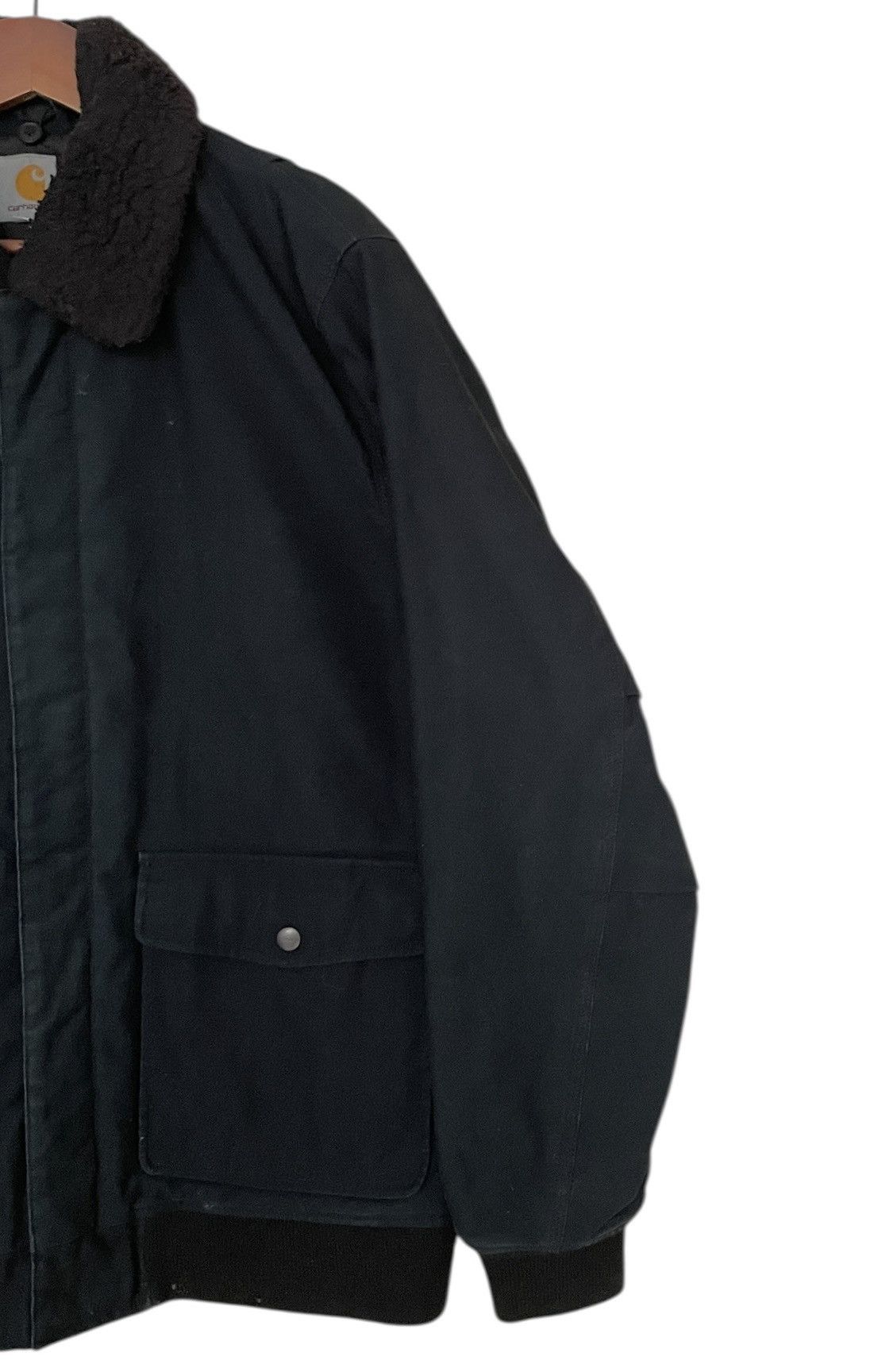 Carhartt × Vintage Vintage Brand Carhartt Fur Bomber Jacket 2000s Size US L / EU 52-54 / 3 - 4 Thumbnail
