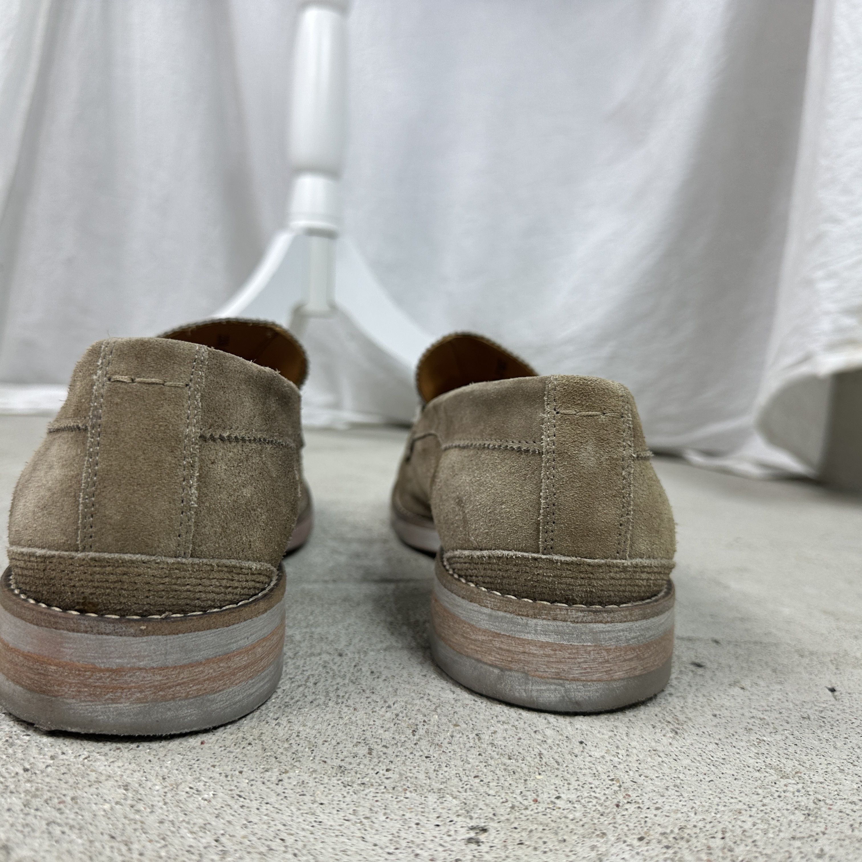 Vintage Vintage Elegant Preppy Old Money Leather Gireve Moccasins Size US 12 / EU 45 - 7 Thumbnail