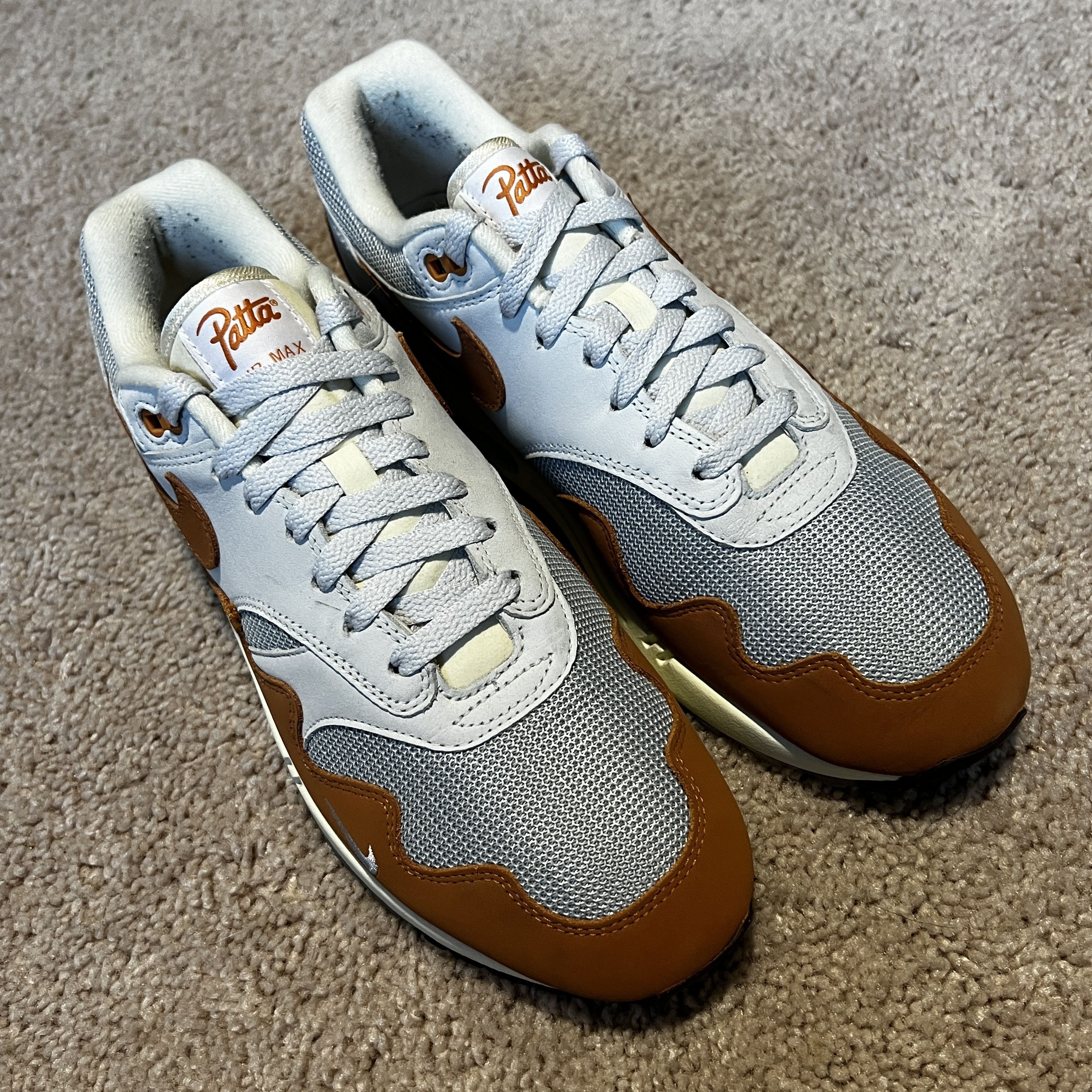 Nike × Patta Patta x Nike Air Max 1 Waves "Monarch" Size US 10 / EU 43 - 4 Thumbnail