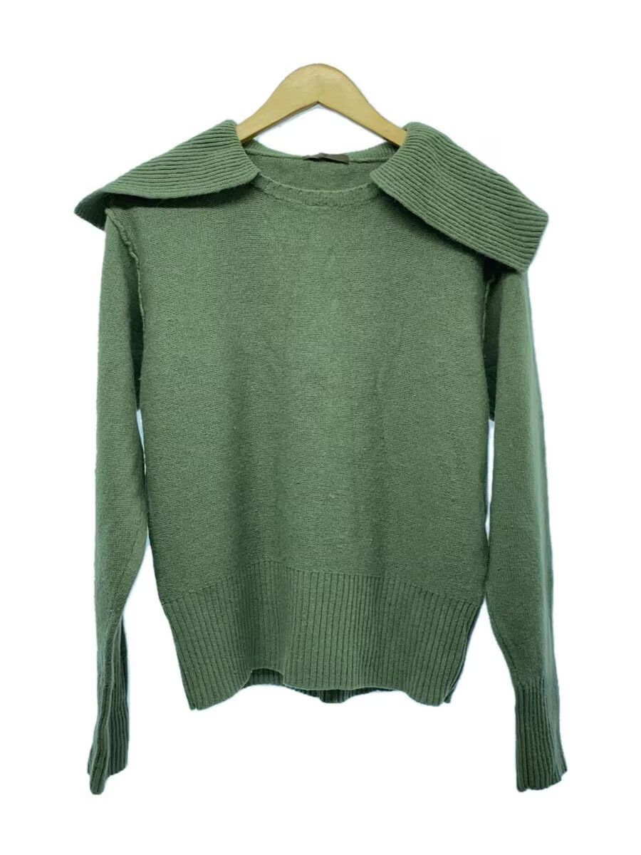 Y's × Yohji Yamamoto Collar Patch Wool Knit Sweater Size M / US 6-8 / IT 42-44 - 1 Thumbnail