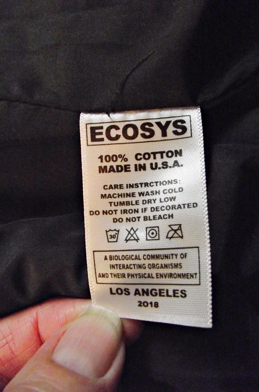 Ecosys LA Spirit Rider Halloween JOL Mens Puffer Vest Size US L / EU 52-54 / 3 - 9 Thumbnail