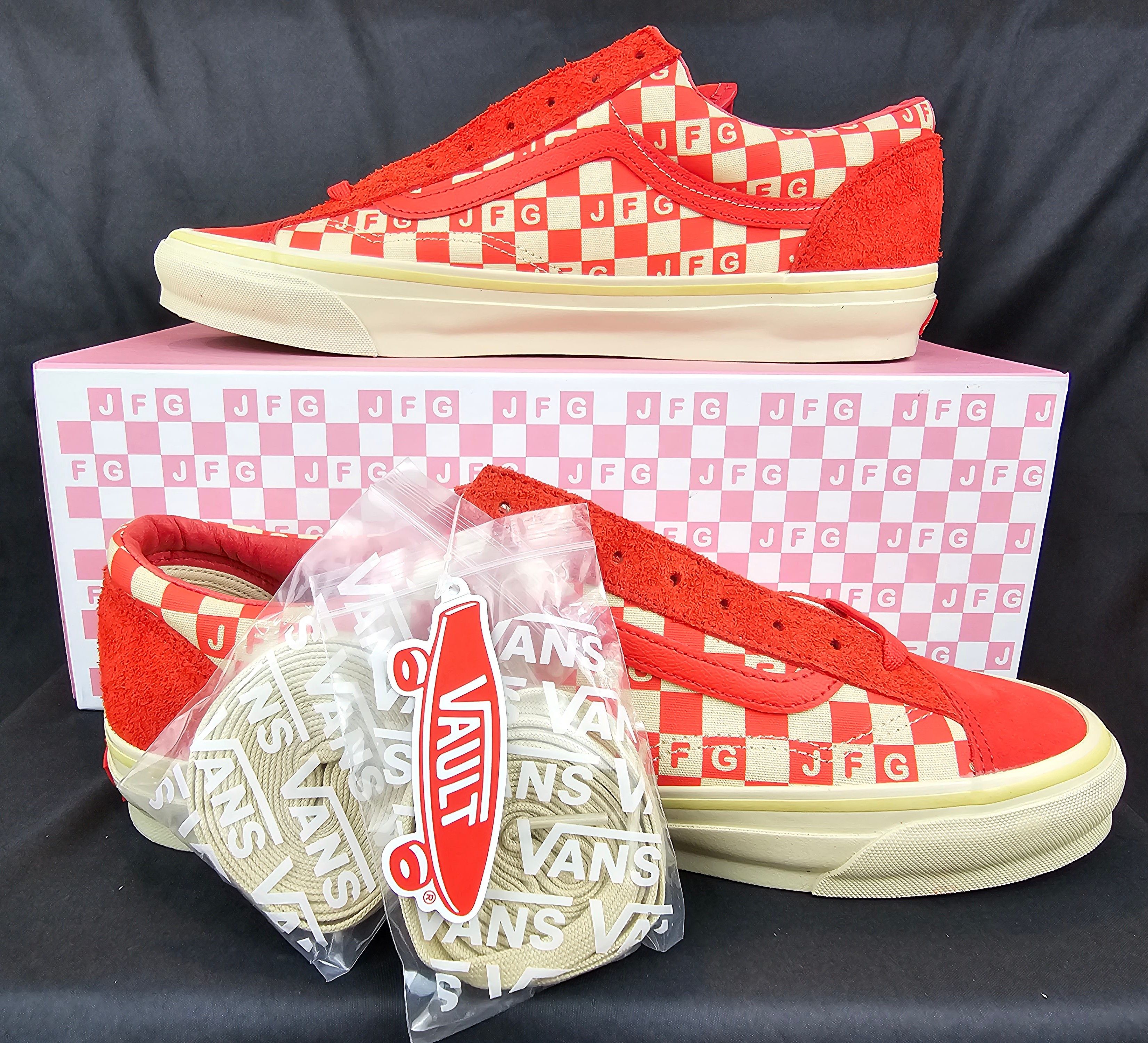 Joe Freshgoods Joe Freshgoods x Vans OG Style 36 LX "The Honeymoon Stage" Size US 13 / EU 46 - 3 Thumbnail