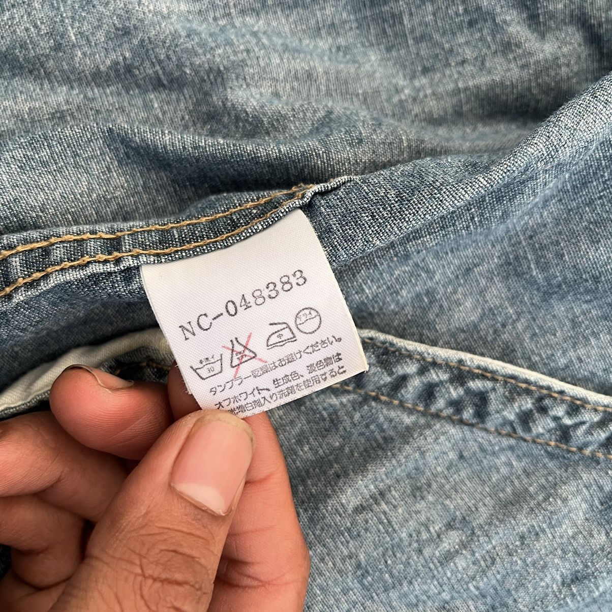 Nigel Cabourn × Vintage Vintage Nigel Cabourn Denim Work Jacket Size US L / EU 52-54 / 3 - 10 Thumbnail