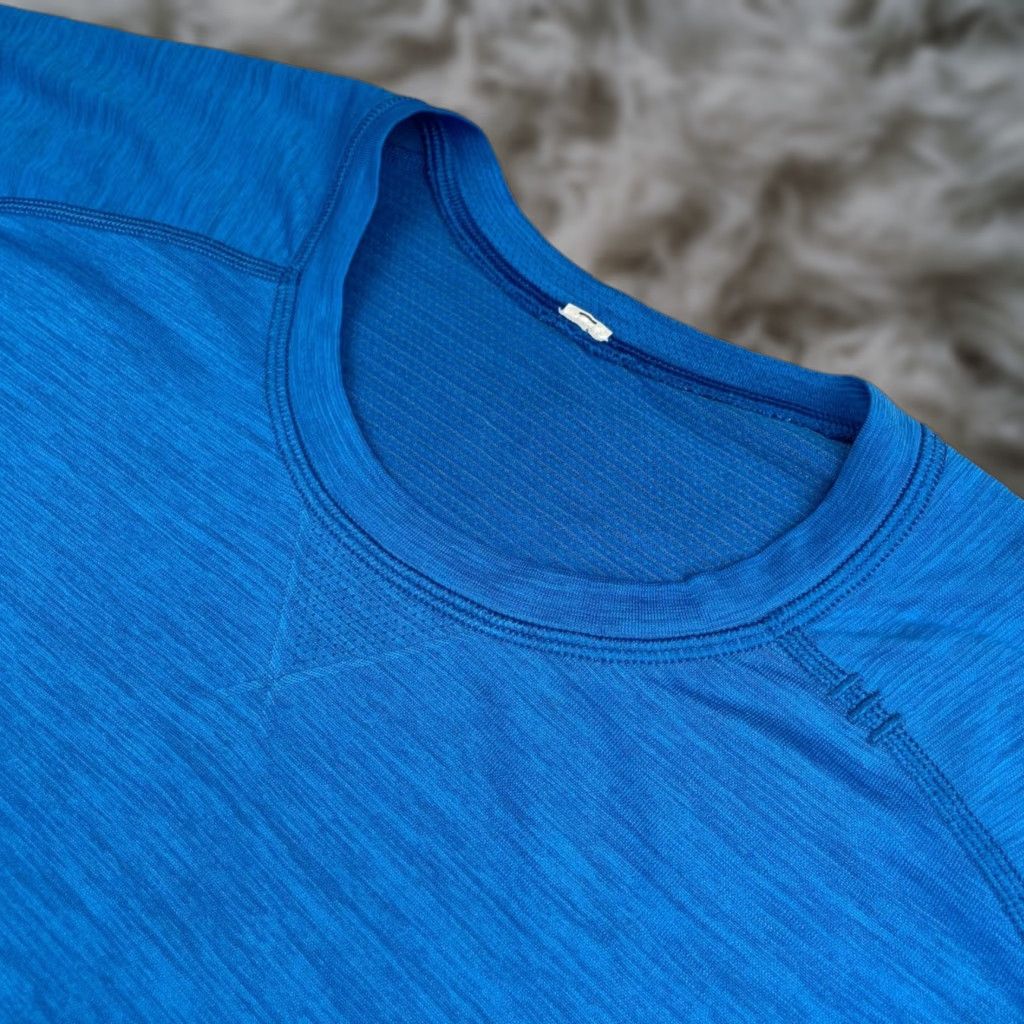 Lululemon Men's Metal Vent Tech S/S T-Shirt Blue XL