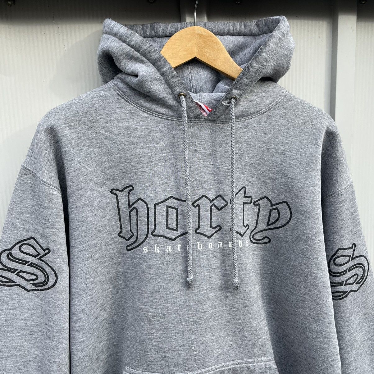 Shorty's Skateboards × Vintage Vintage 90’s Shorty’s Script Hoodie Sz M Size US M / EU 48-50 / 2 - 1 Thumbnail