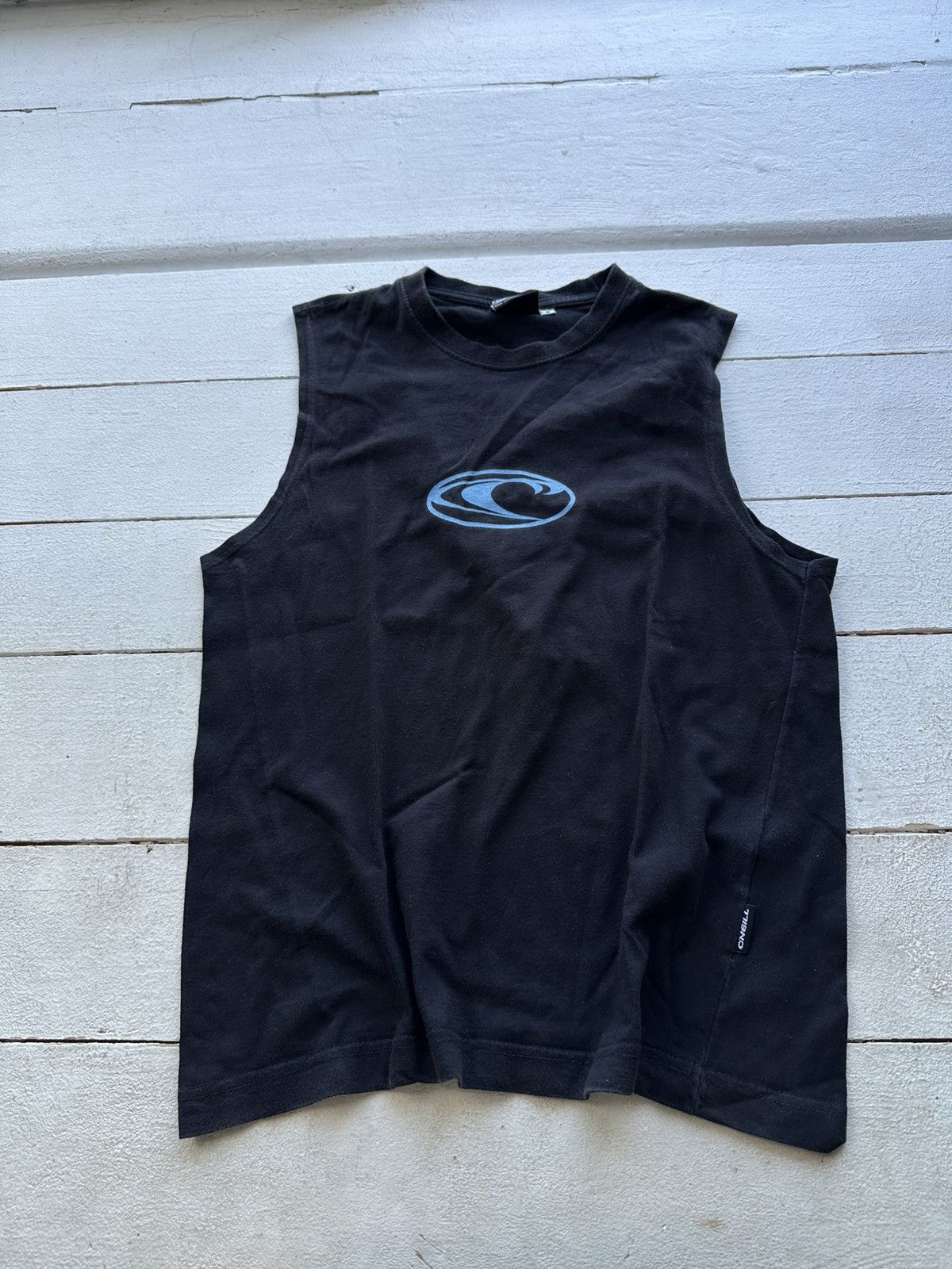 O'Neill 🚨Vintage Big Logo O’NEIL BOXY LOGO SLEEVELESS TANK Y2K ONEIL Size US S / EU 44-46 / 1 - 1 Thumbnail