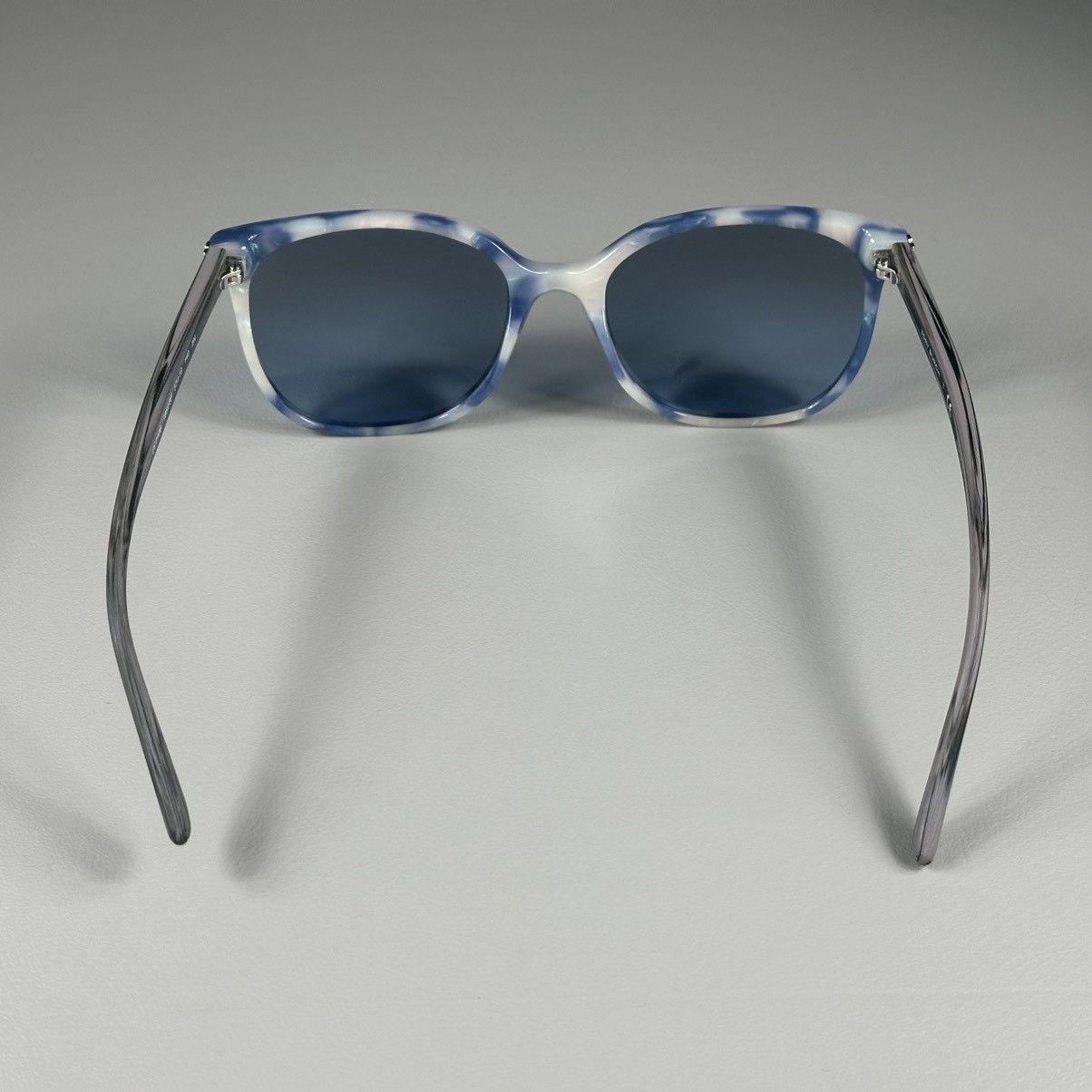 Tory Burch Tory Burch TY 7106 1652/8F Blue Moonstone Squared Sunglasses Size ONE SIZE - 4 Thumbnail