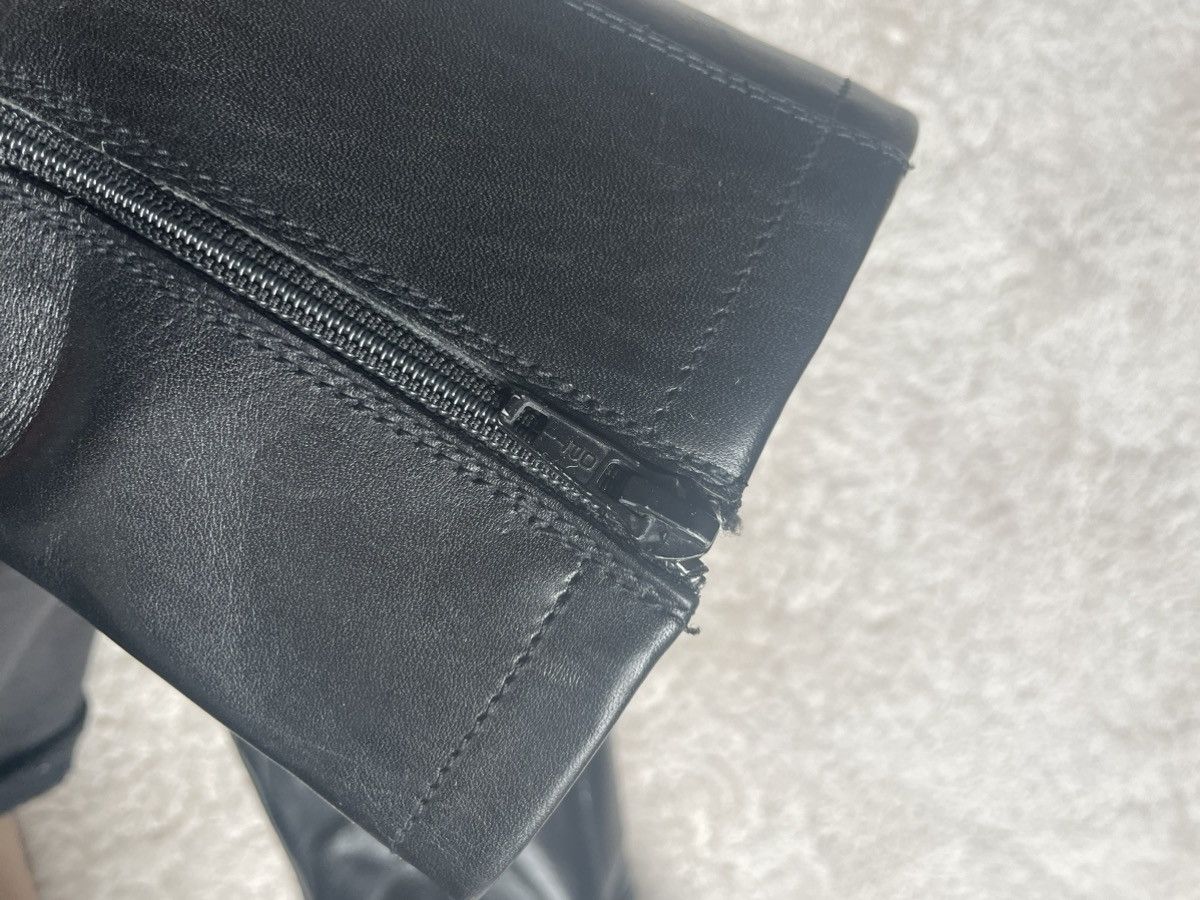 Prada F/W1999 Prada Square Toe Zipper Boots Size US 8.5 / EU 41-42 - 5 Thumbnail