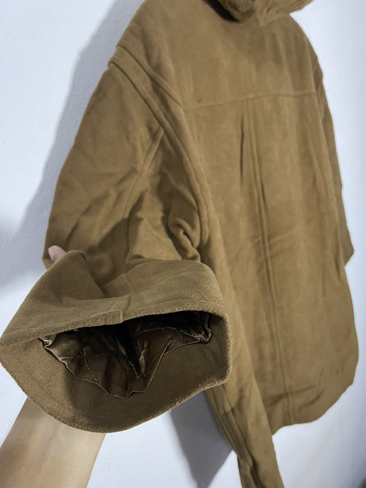Vintage PENNY BLACK Wool Jacket fur-Trimmed Hood italy Size US XL / EU 56 / 4 - 10 Thumbnail