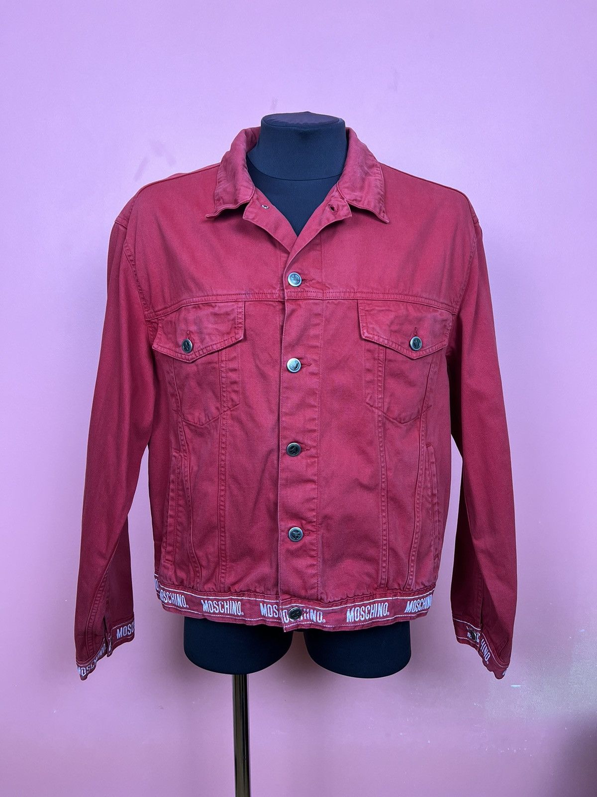 Moschino Moschino jeans jacket hype y2k rare vintage sale Size US S / EU 44-46 / 1 - 1 Thumbnail