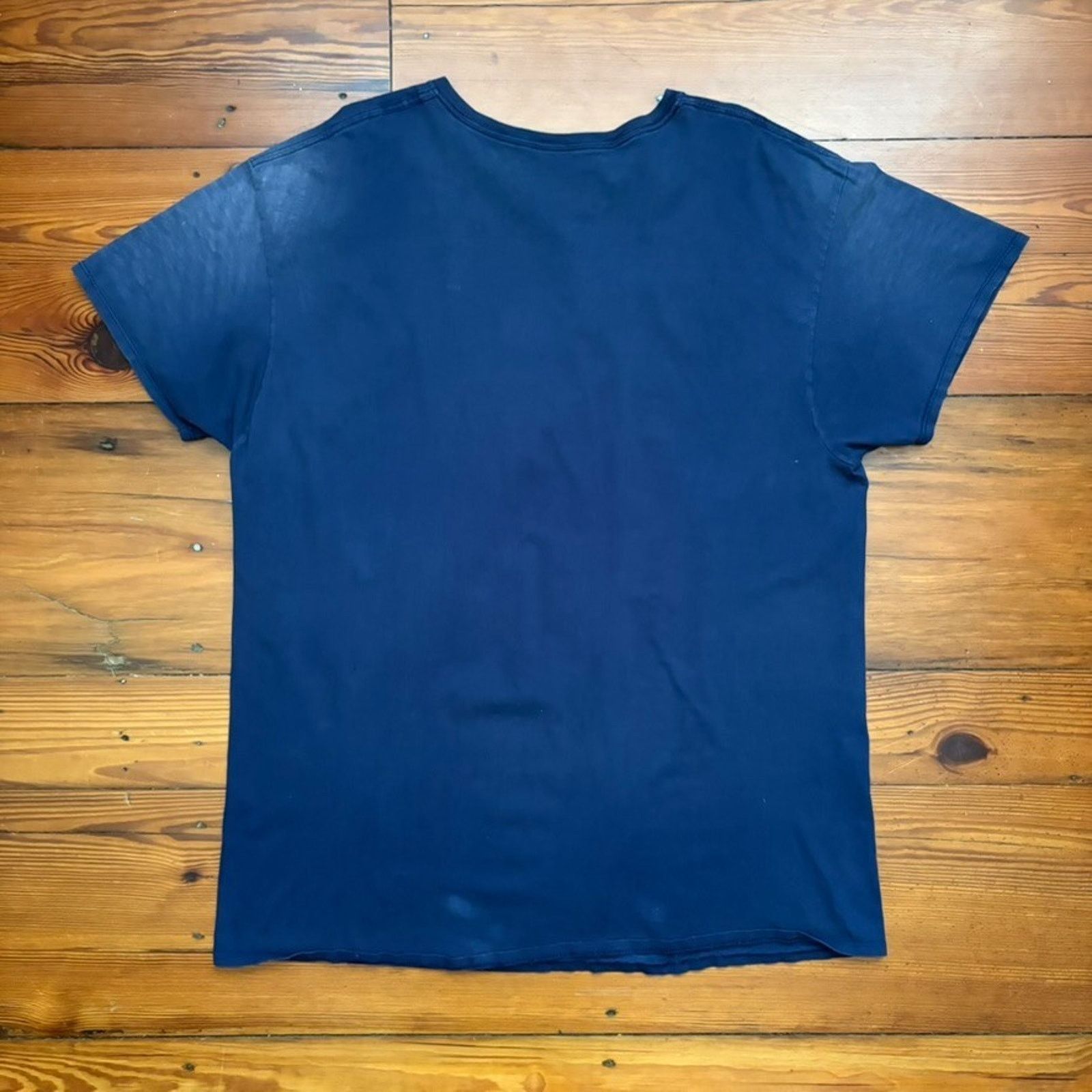 Vintage Vintage Gradient Sun Faded T-Shirt Men's Size 2XL Blue Size US XXL / EU 58 / 5 - 8 Thumbnail