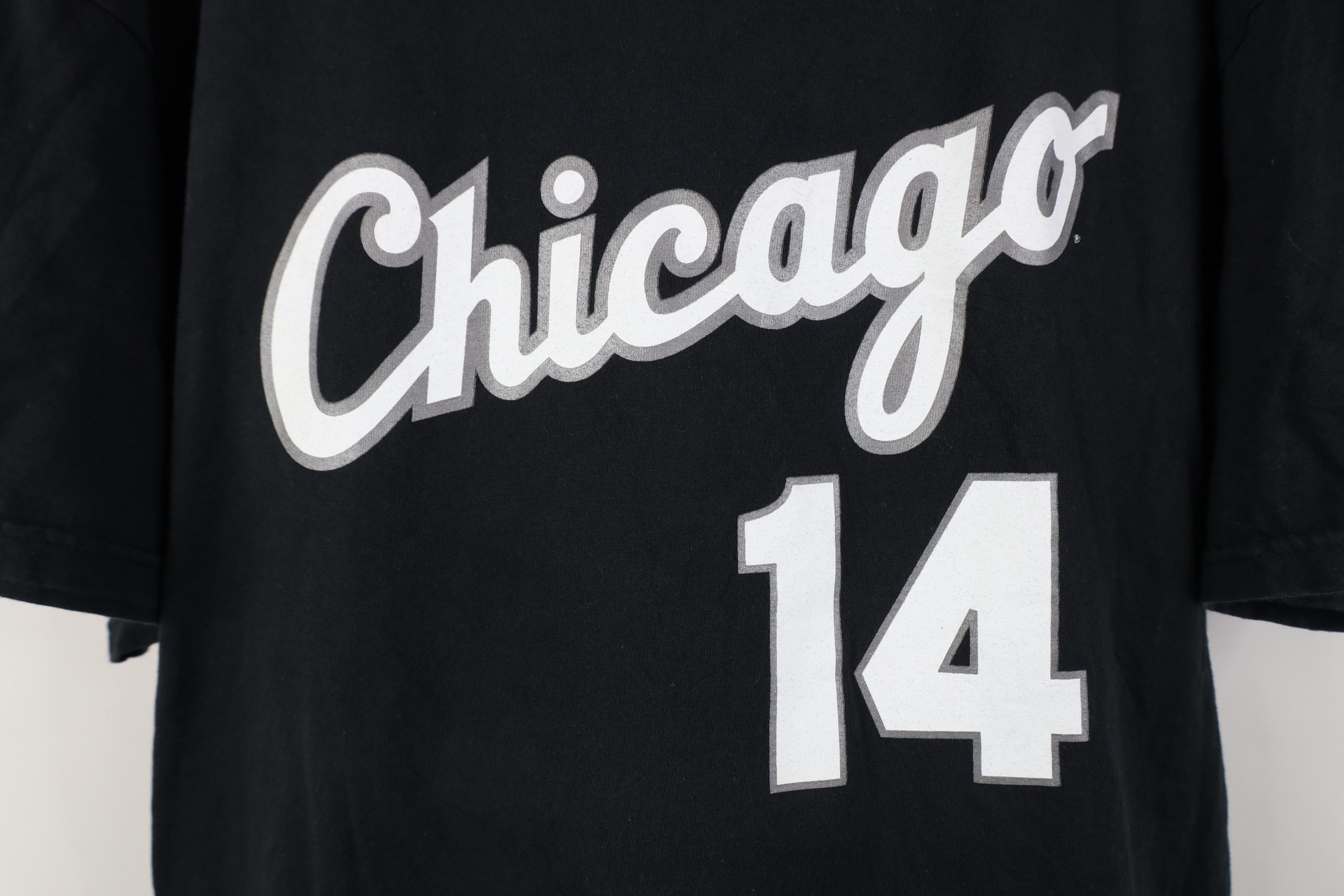 Majestic Vintage 90s Majestic Konerko Chicago White Jersey T-Shirt Size US XL / EU 56 / 4 - 4 Thumbnail