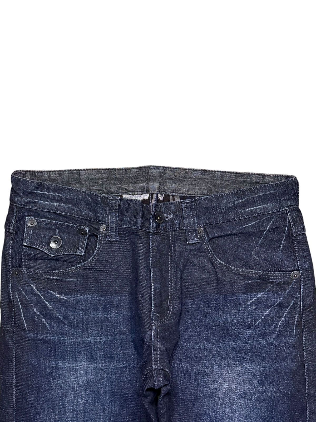 20471120 × Japanese Brand Vintage Japanese 291295 Homme Indigo Wash Jeans Size US 30 / EU 46 - 4 Thumbnail