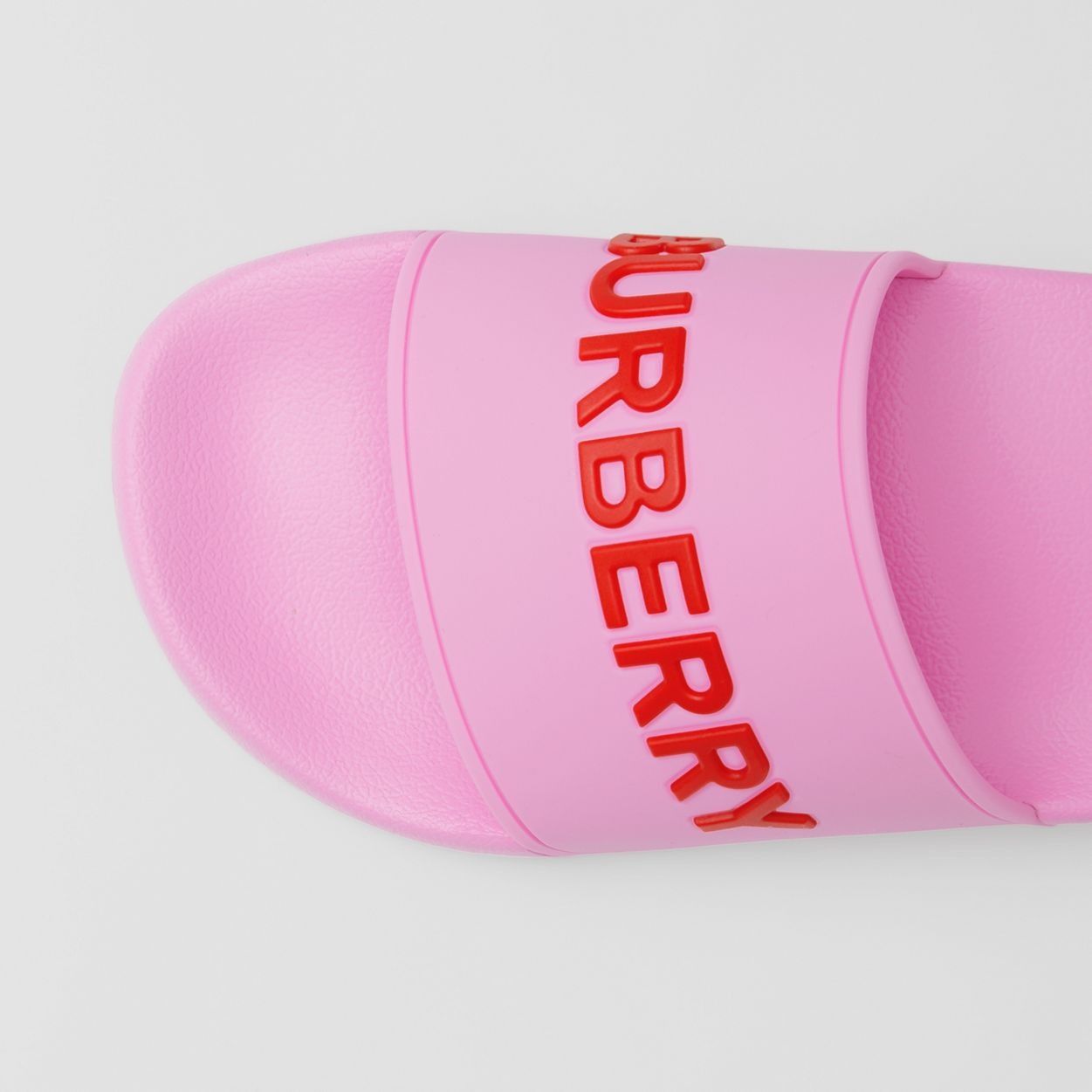 Burberry o1w1db10226 Logo Detail Slides In Pink Size US 6 / IT 36 - 2 Thumbnail