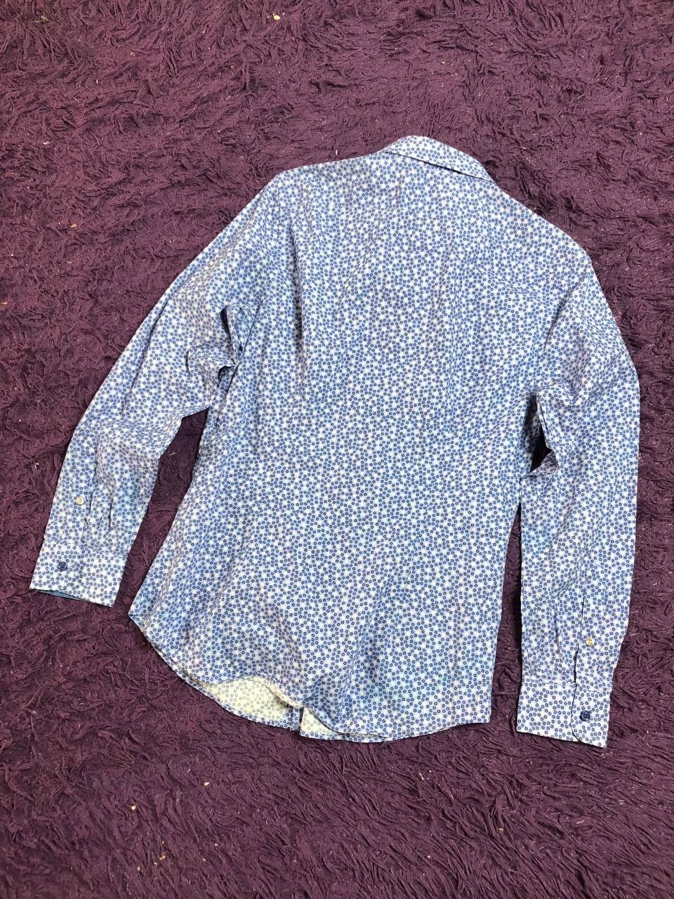 Diesel Vintage Diesel Flowers Print Slim Fit Y2K Shirt Size M Size US M / EU 48-50 / 2 - 14 Thumbnail