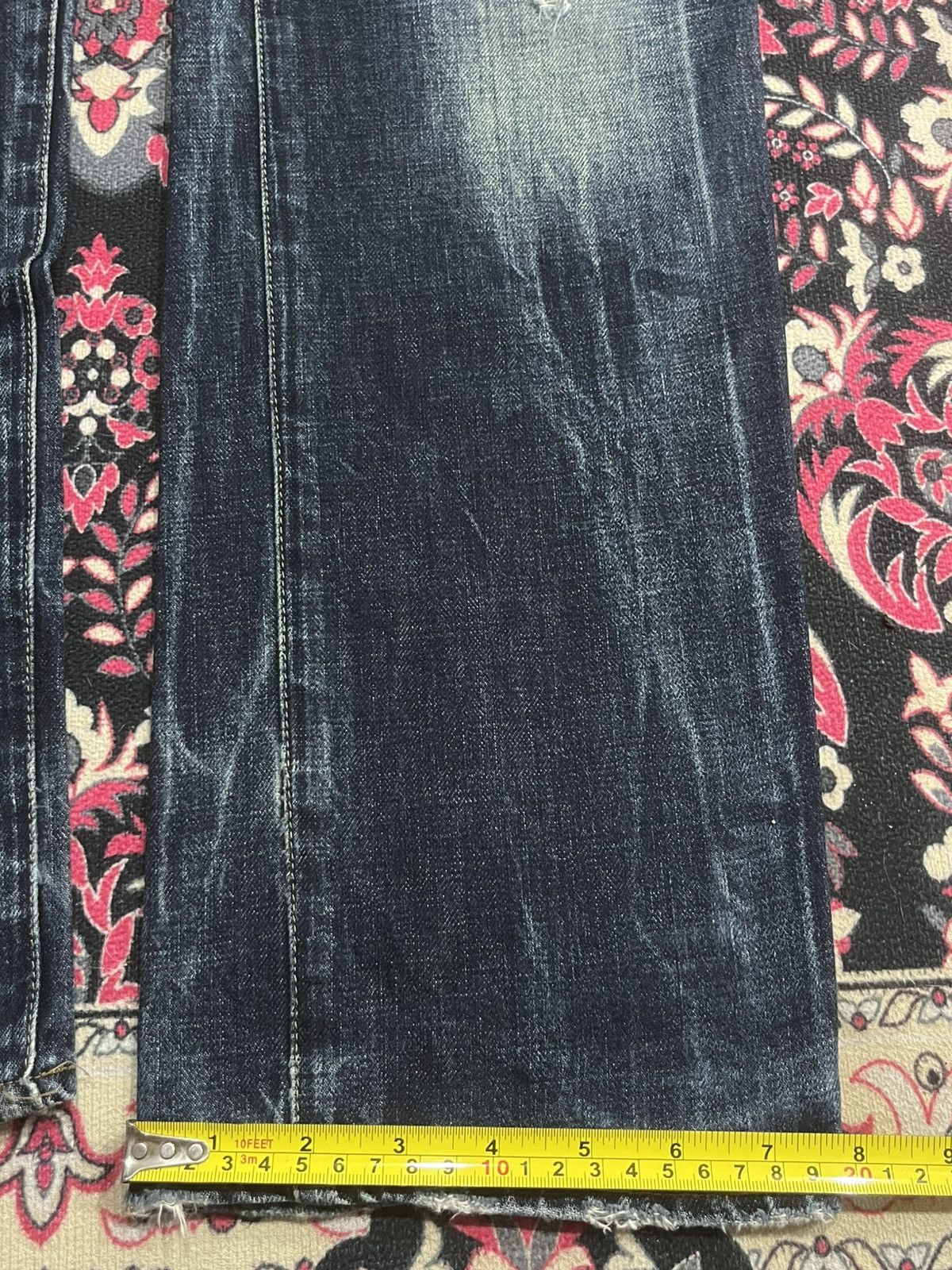 G-Star Vintage Japanese Brand G Star Dark Blue Way Whisker Jeans Size US 32 / EU 48 - 18 Thumbnail
