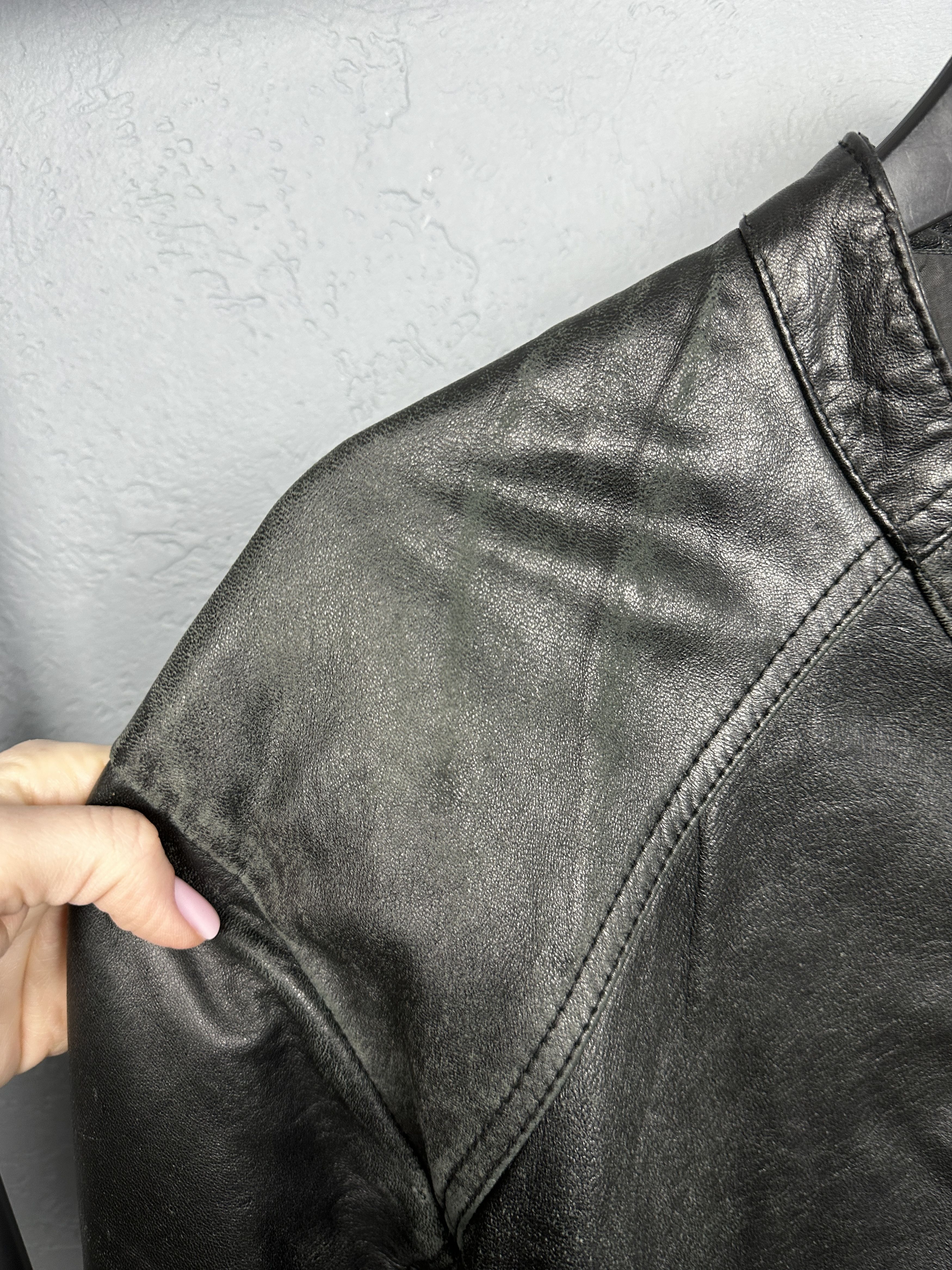 Diesel Diesel Mens Leather Jacket Size US XXL / EU 58 / 5 - 7 Thumbnail